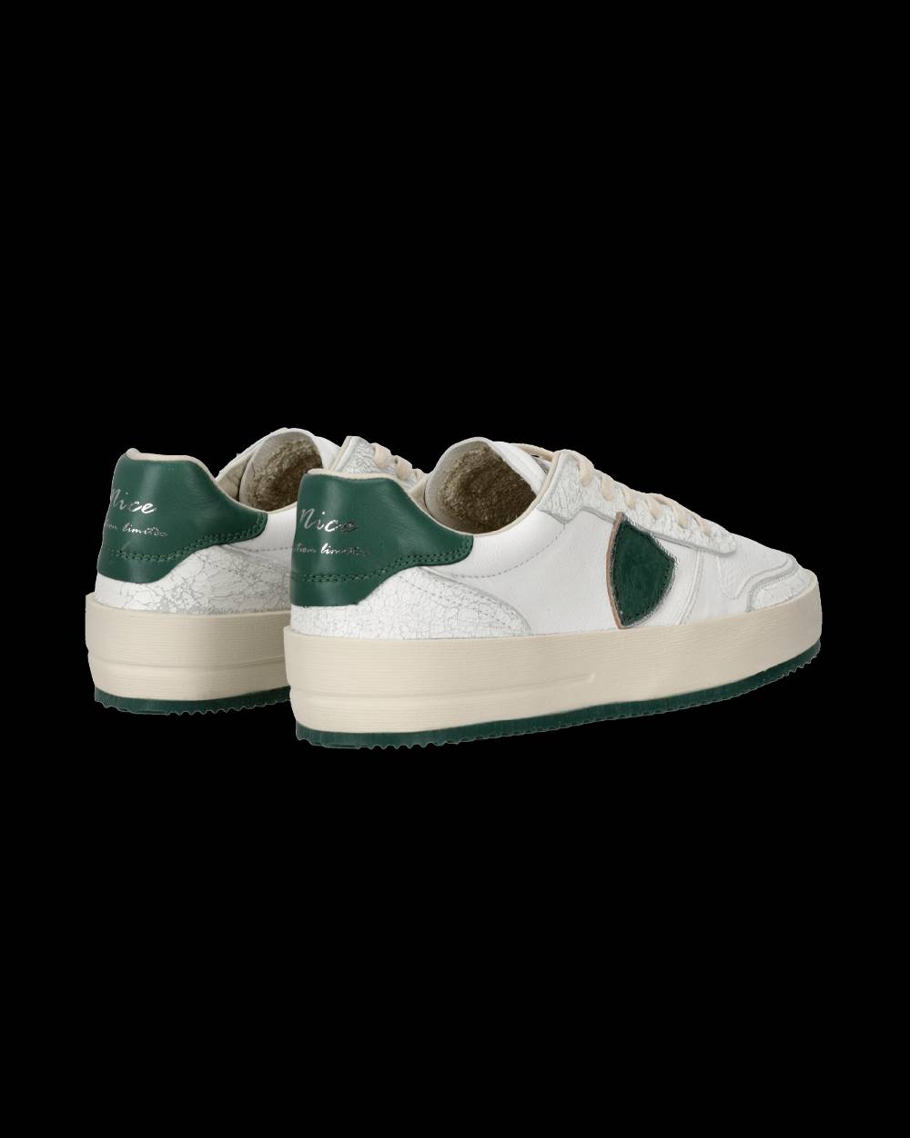 Philippe Model Sneakers Nice Uomo Bianche/Verdi Trasporto libero internazionale