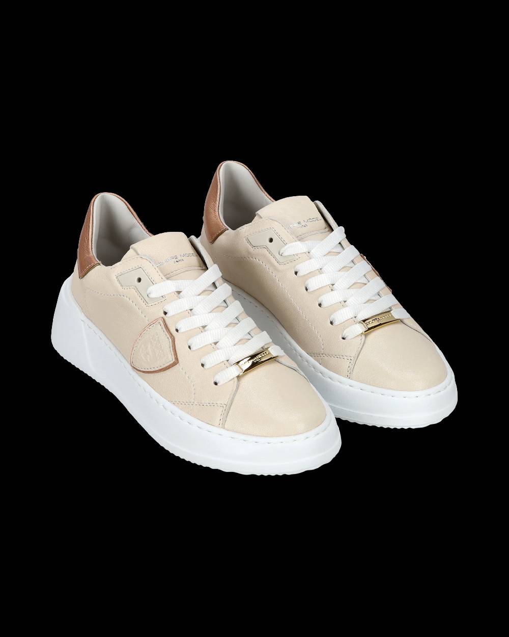 Philippe Model Sneaker bassa Tres Temple donna - rosa e nude Black Friday Prezzi