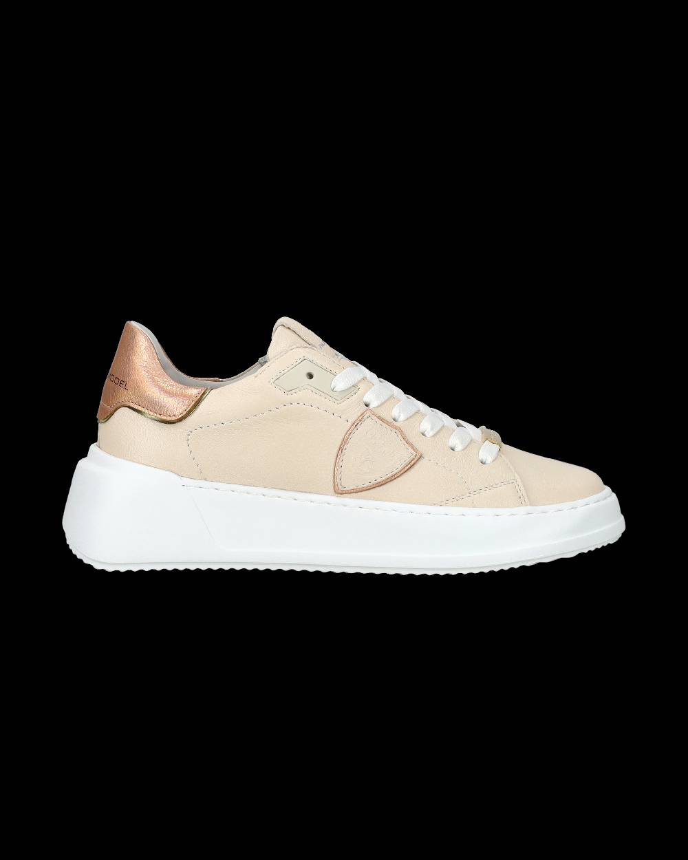 Philippe Model Sneaker bassa Tres Temple donna - rosa e nude Black Friday Prezzi