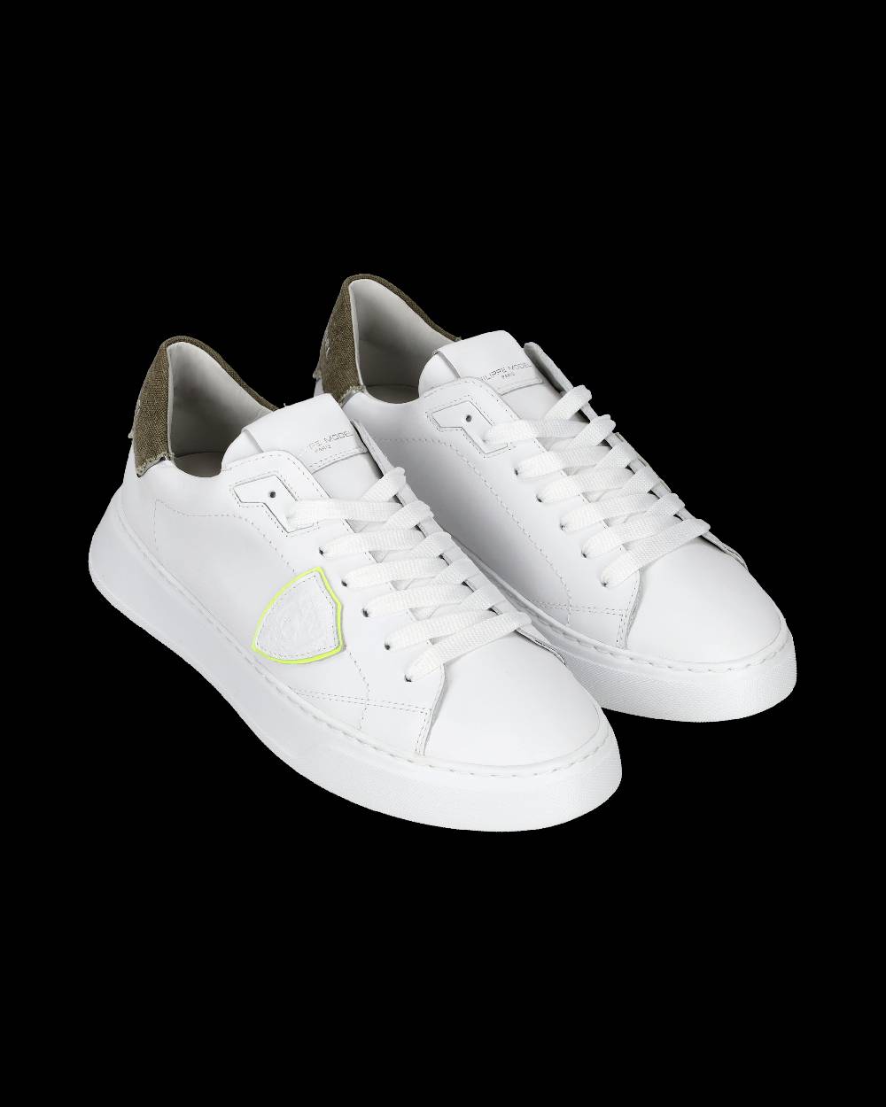 Philippe Model Sneaker bassa Temple uomo - bianco e verde Duty-free