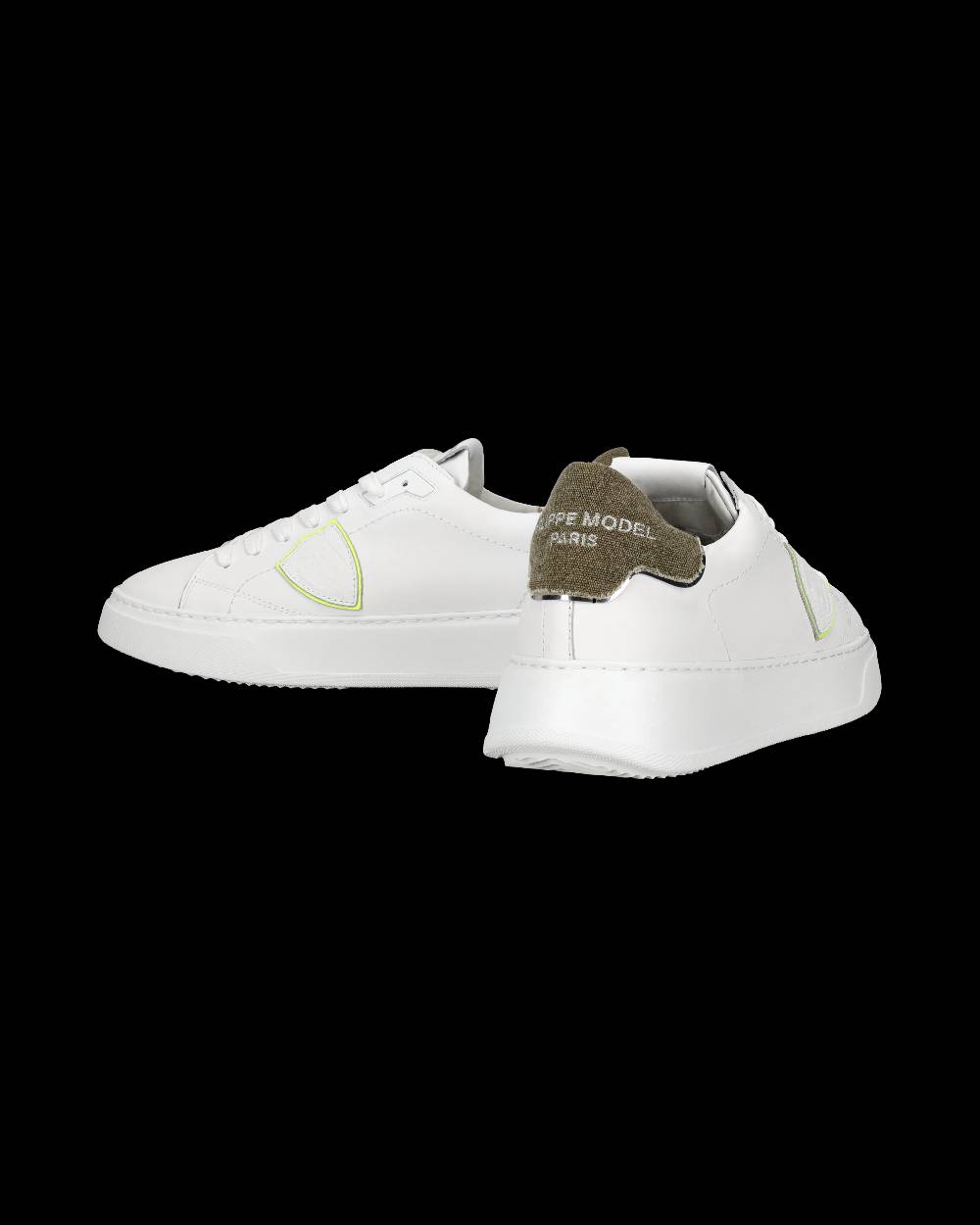 Philippe Model Sneaker bassa Temple uomo - bianco e verde Duty-free