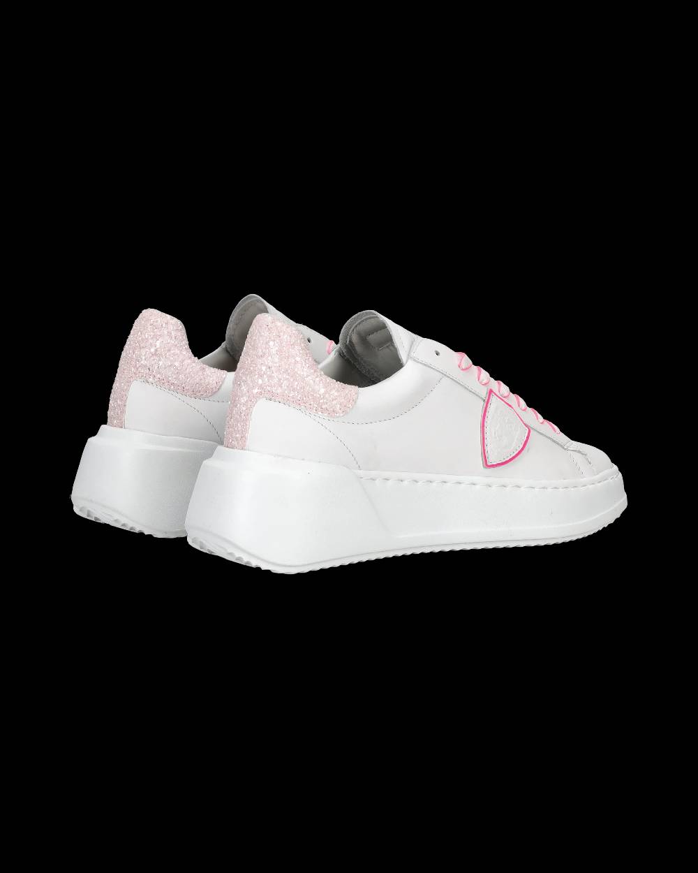 Philippe Model Sneaker bassa Tres Temple - bianco e fucsia 50% di sconto per tempo limitato