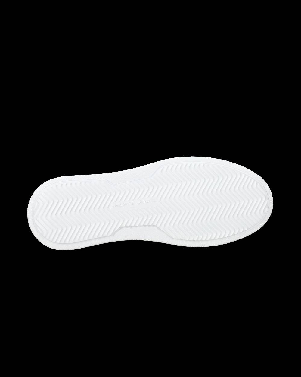Philippe Model Sneaker casual Temple da uomo in pelle - Arancione e bianco Sconti questo mese