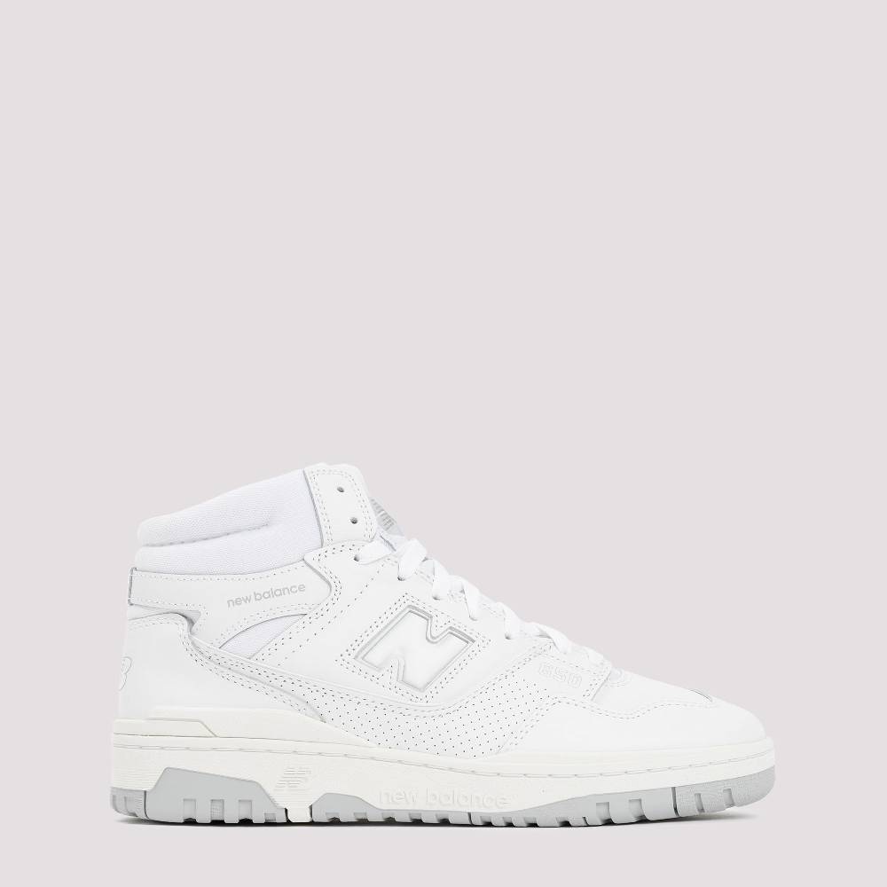 ﻿NEW BALANCE  Sneakers Alte Bianche in Pelle Uomo New Balance 650 In Vendita