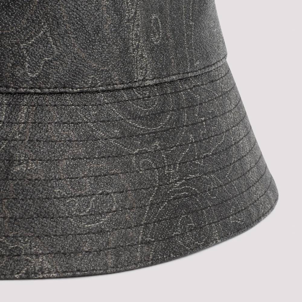 ETRO  Cappello Secchiello ETRO Paisley in Cotone - Nero Spedizione Gratuita