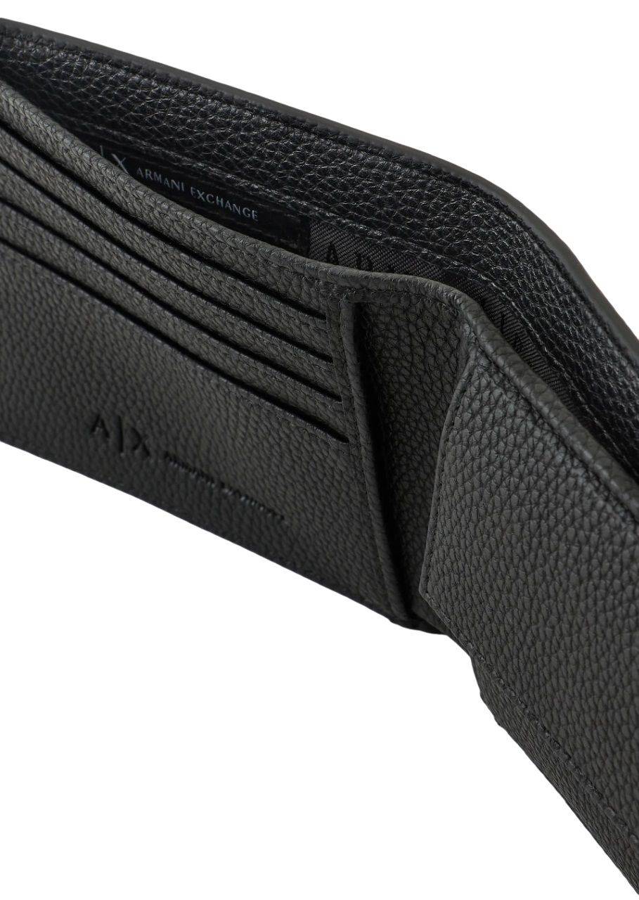 ARMANI EXCHANGE  Portafoglio Nero in Poliestere da Uomo Armani Exchange Promozione Limitata
