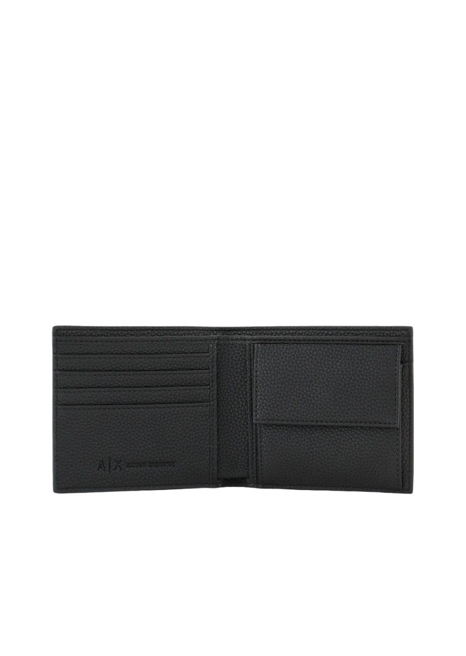 ARMANI EXCHANGE  Portafoglio Nero in Poliestere da Uomo Armani Exchange Promozione Limitata