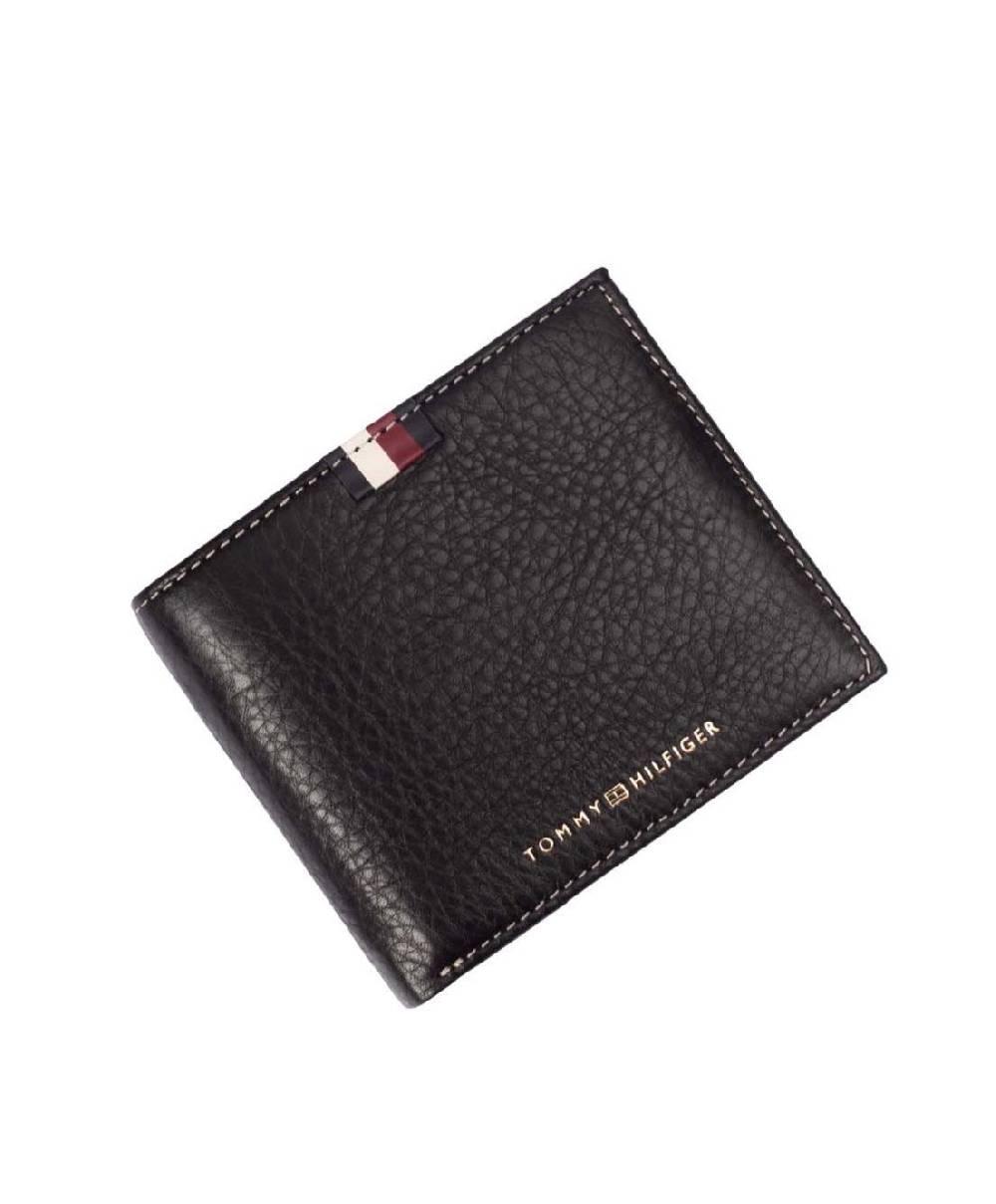 TOMMY HILFIGER  Portafoglio Uomo Pelle Nera Tommy Hilfiger Sottocosto