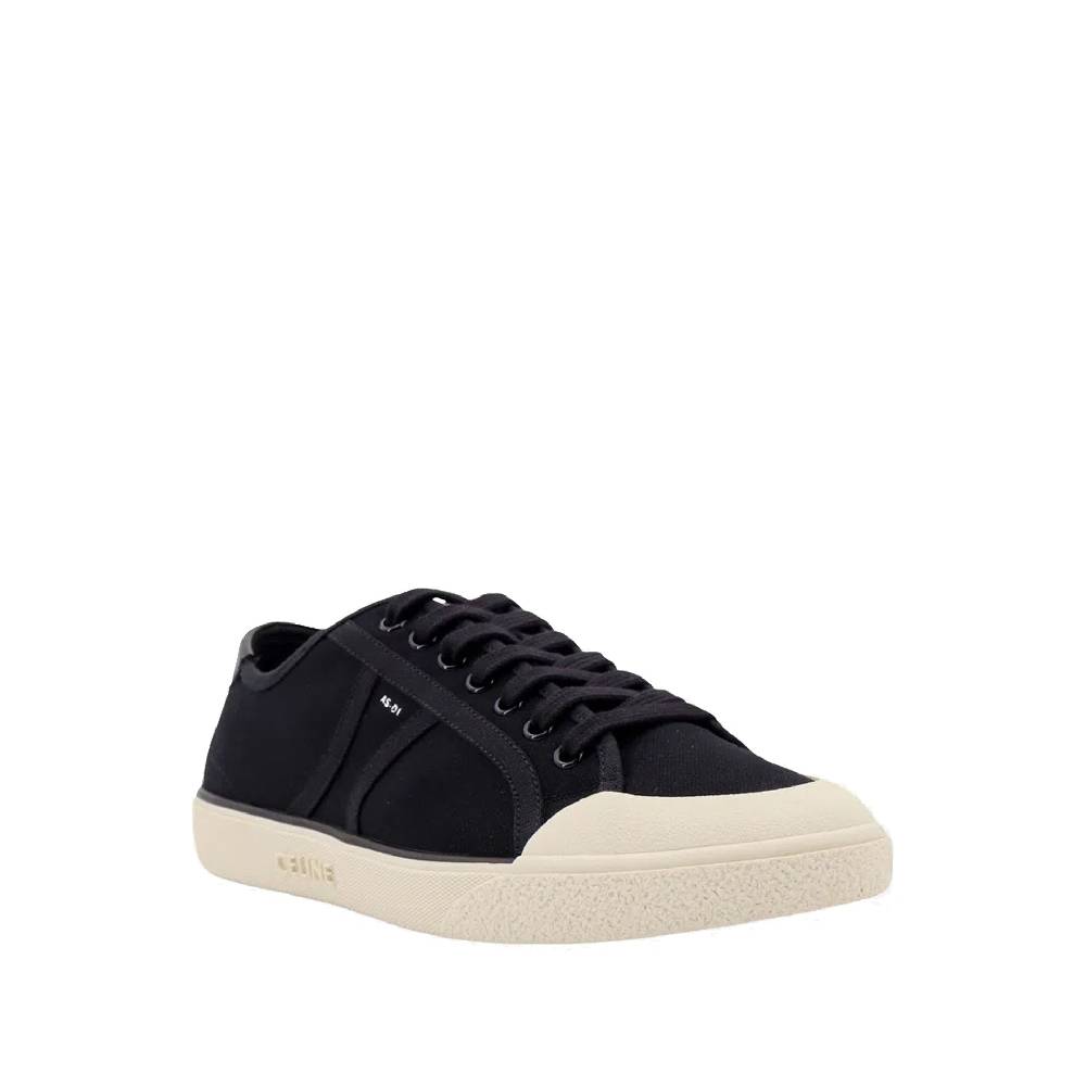 CELINE  Sneakers Uomo Celine Alan in Tela Nera I Più Venduti