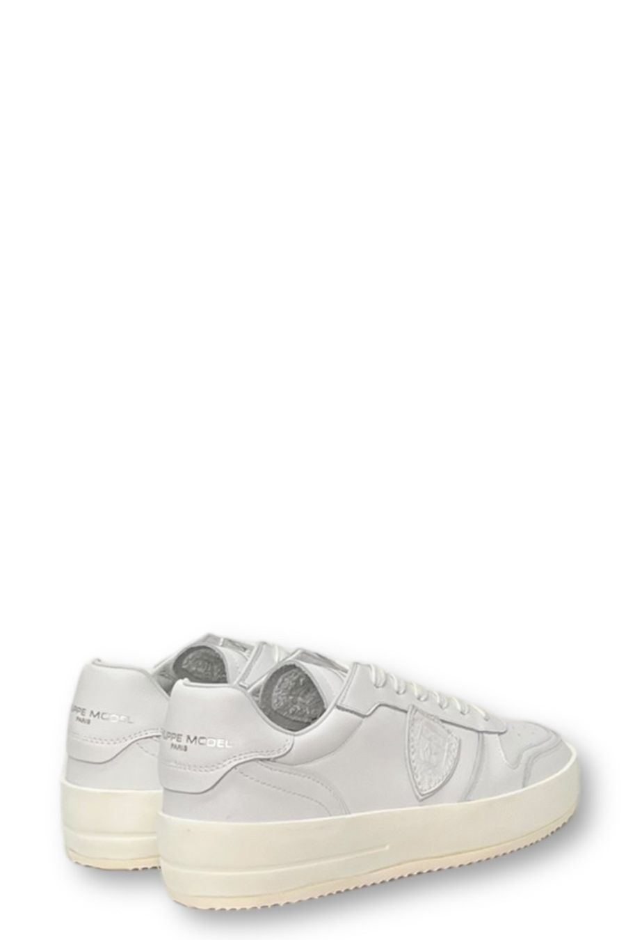 PHILIPPE MODEL  Sneakers Philippe Model in Pelle Bianca - VNLUV001