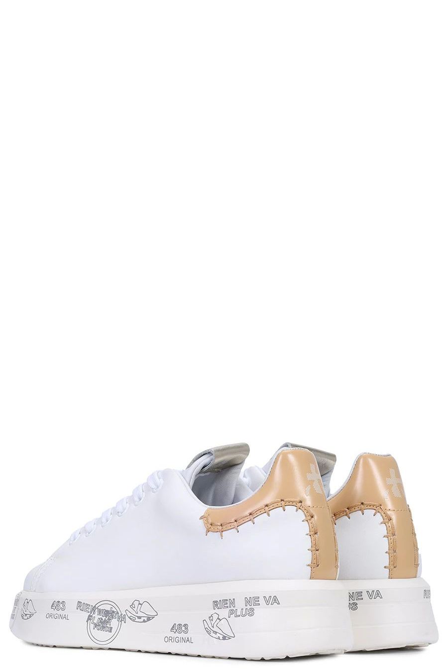 PREMIATA  Sneakers di Pelle Multicolore Premiata BELLEVAR6711 per Donne Consegna Veloce