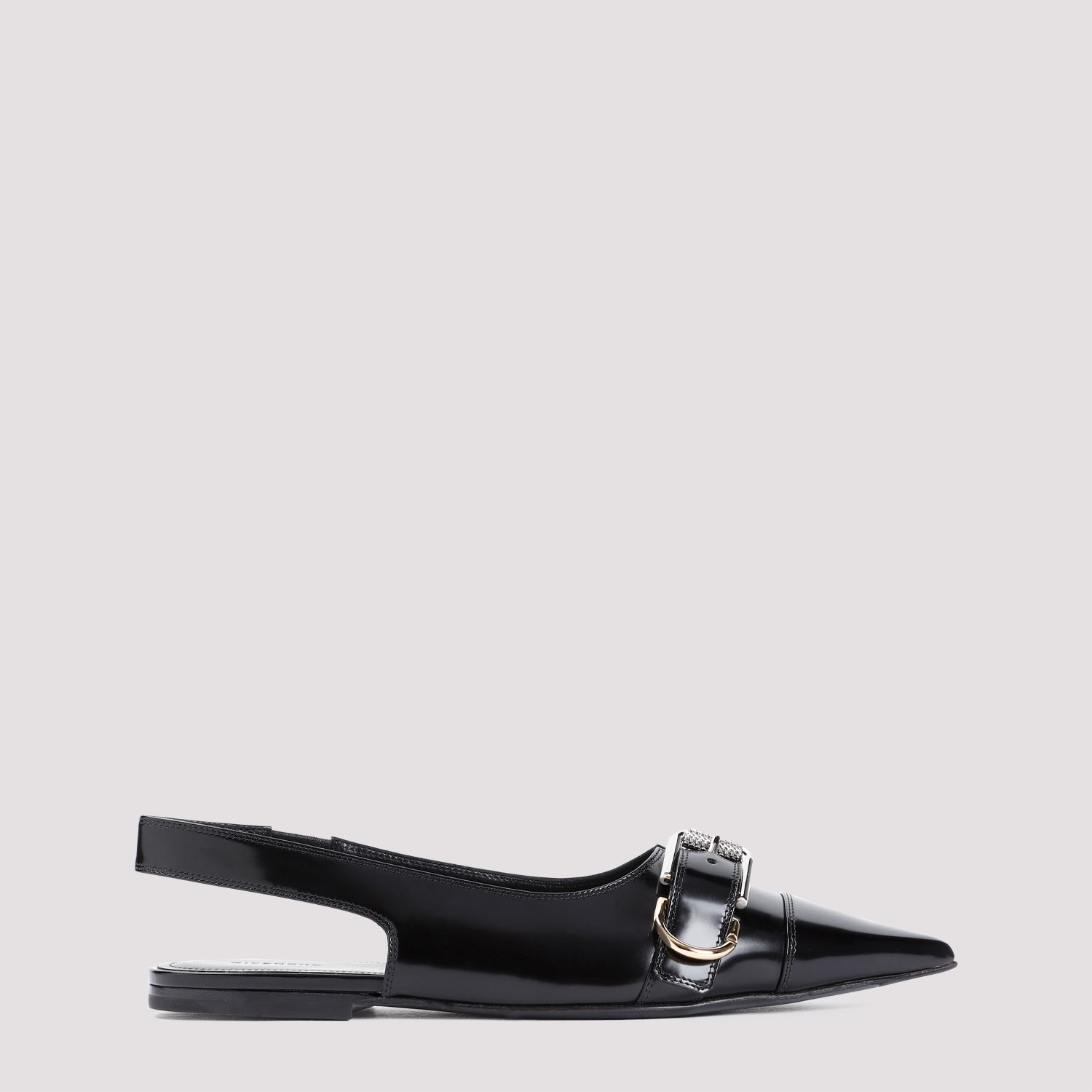 GIVENCHY  Ballerine Givenchy in Pelle di Vitello Nera Offerta