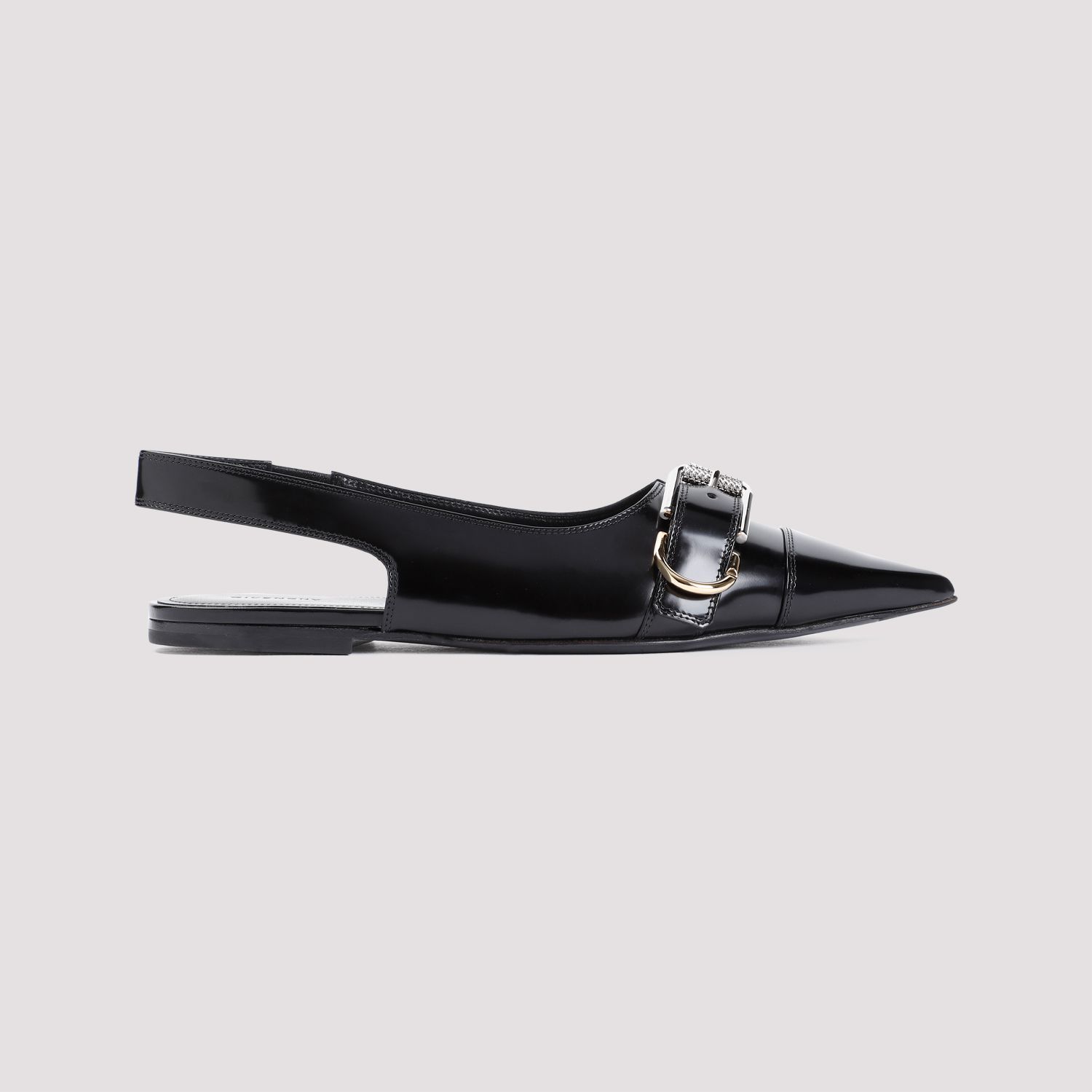 GIVENCHY  Ballerine Givenchy in Pelle di Vitello Nera Offerta