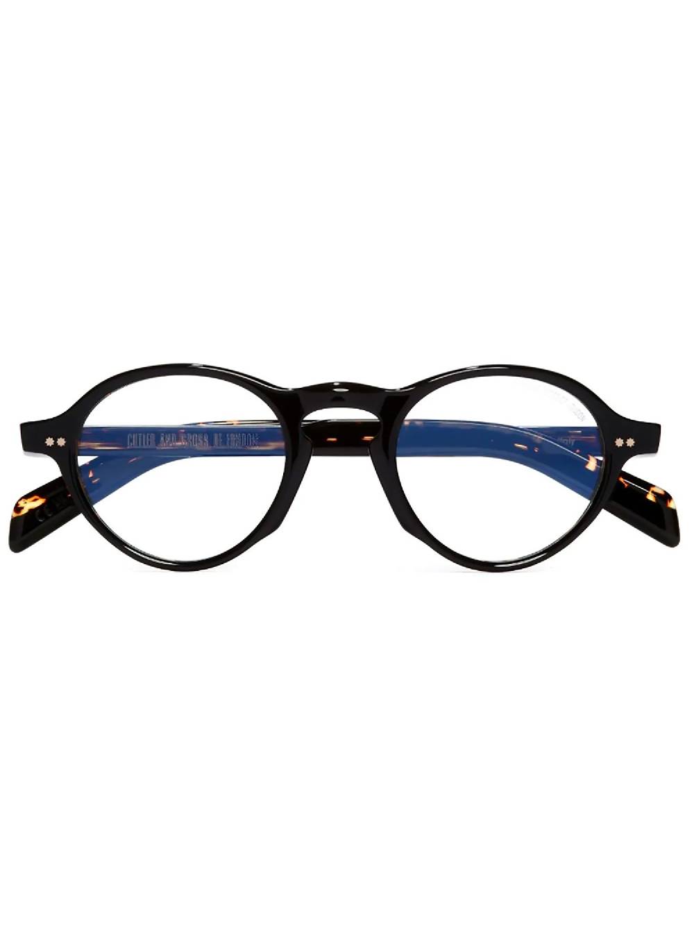 CUTLER AND GROSS Montature Ottiche in Acetato Nero Cutler and Gross GR08