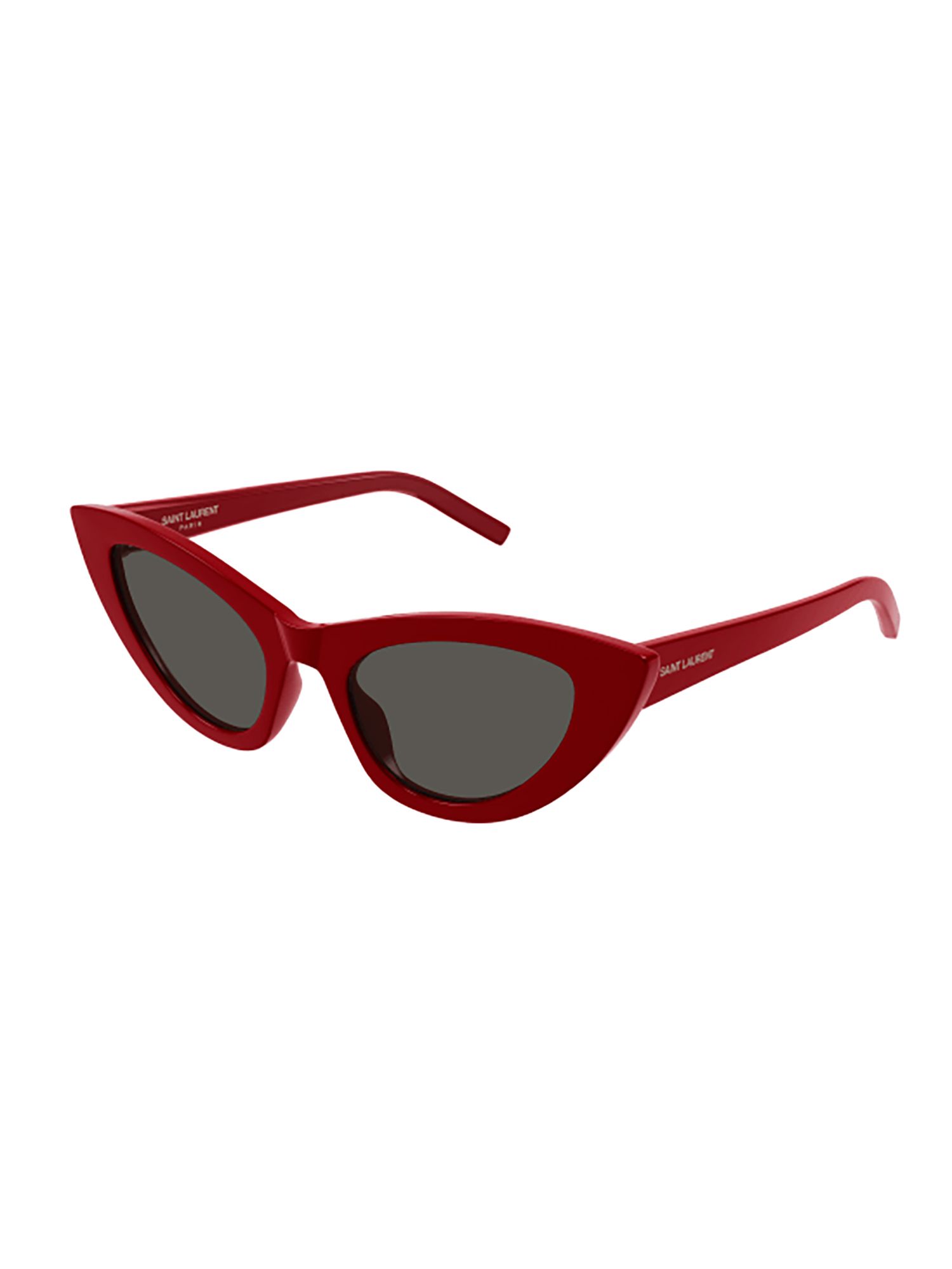 SAINT LAURENT  Occhiali da Sole Saint Laurent SL 213 Lily in Acetato Rosso - Donna Fino Al -60%