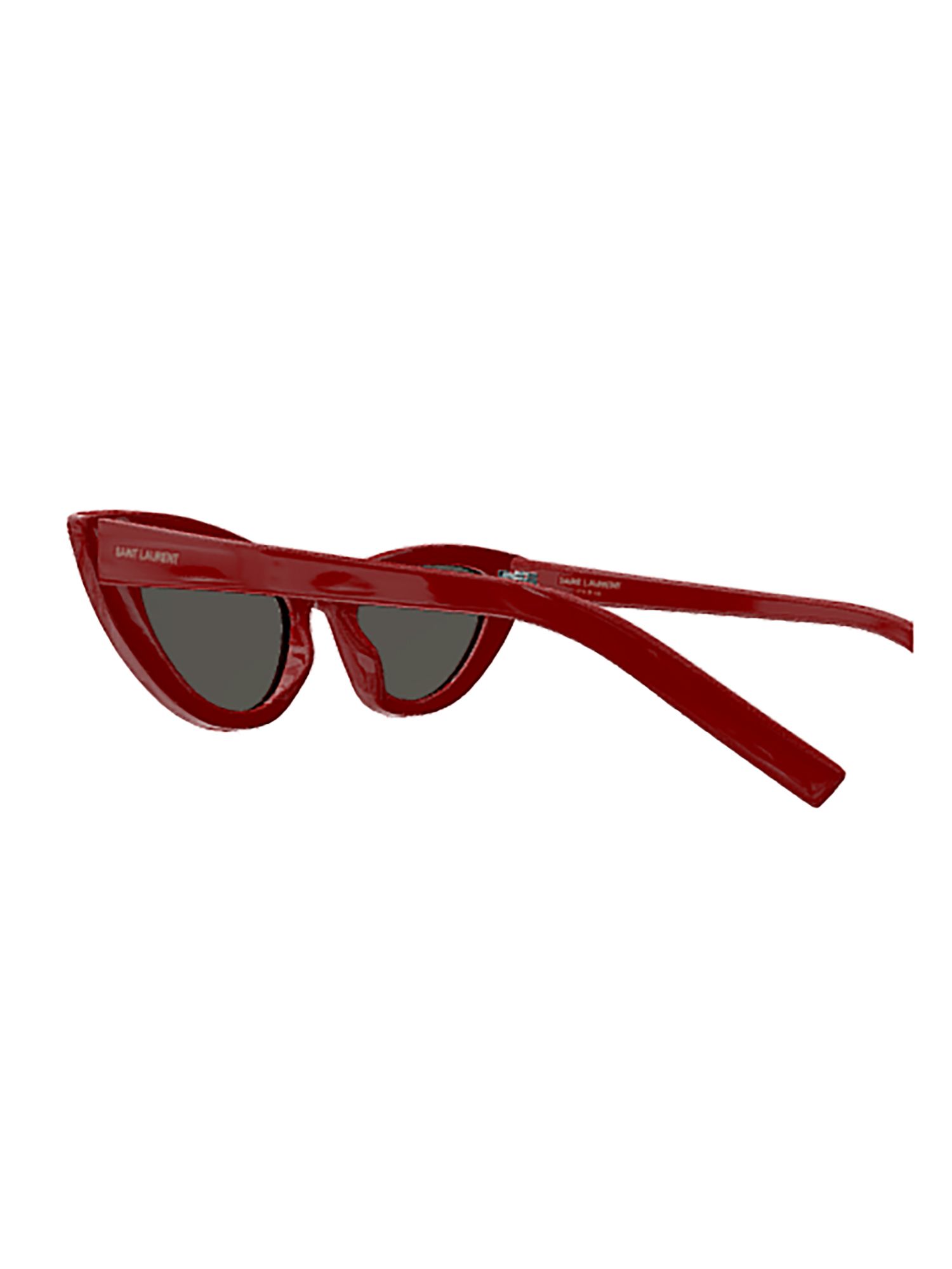SAINT LAURENT  Occhiali da Sole Saint Laurent SL 213 Lily in Acetato Rosso - Donna Fino Al -60%