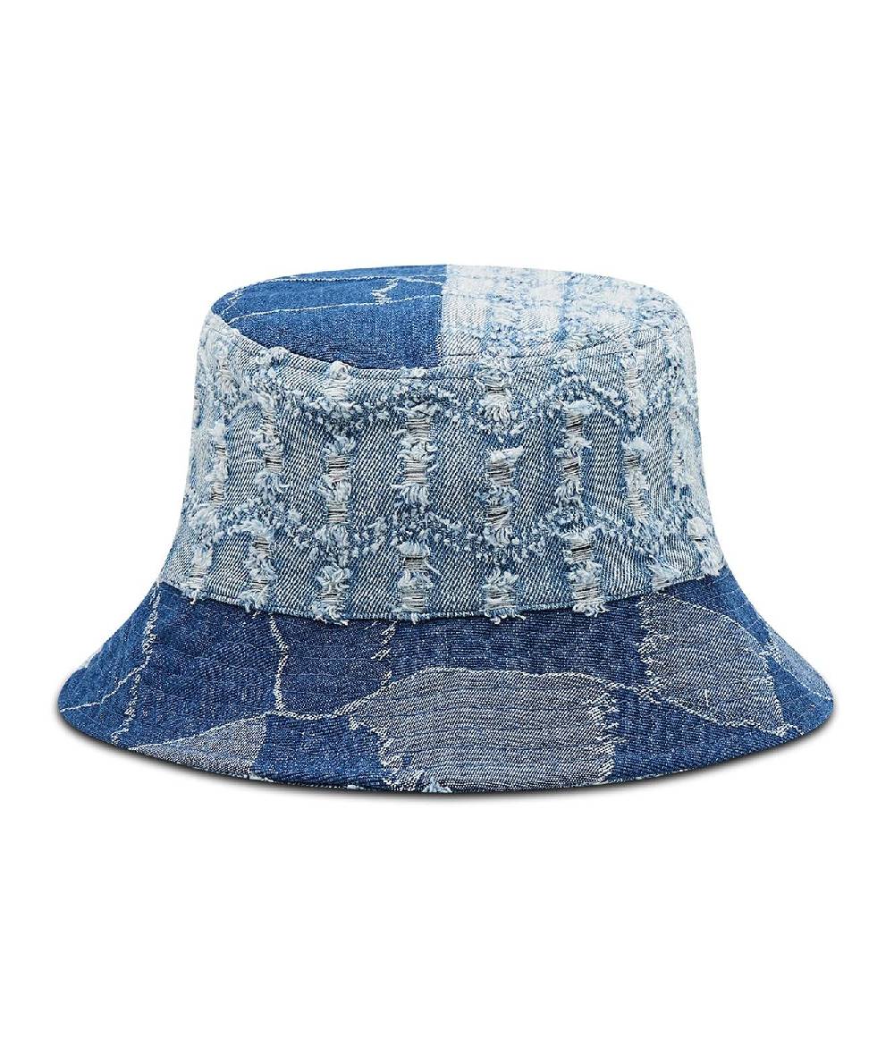 KANGOL  Cappello Secchiello in Denim Blu KANGOL da Donna Offerta
