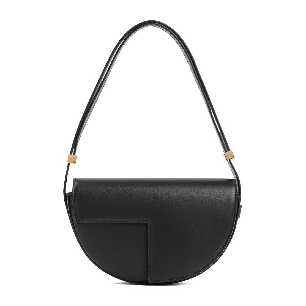 PATOU  Borsa a Spalla Patou Nappa Nera Petite