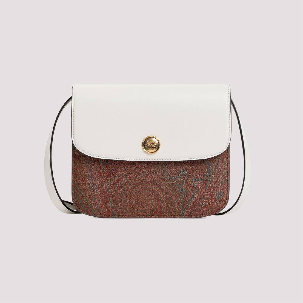 ETRO  Borsa Tracolla ETRO Paisley in Pelle Bianca I Più Venduti