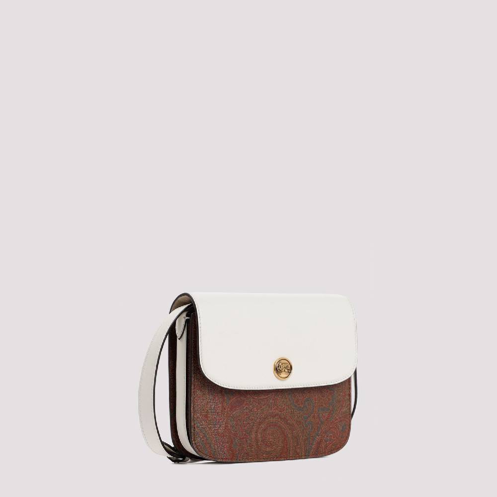 ETRO  Borsa Tracolla ETRO Paisley in Pelle Bianca I Più Venduti