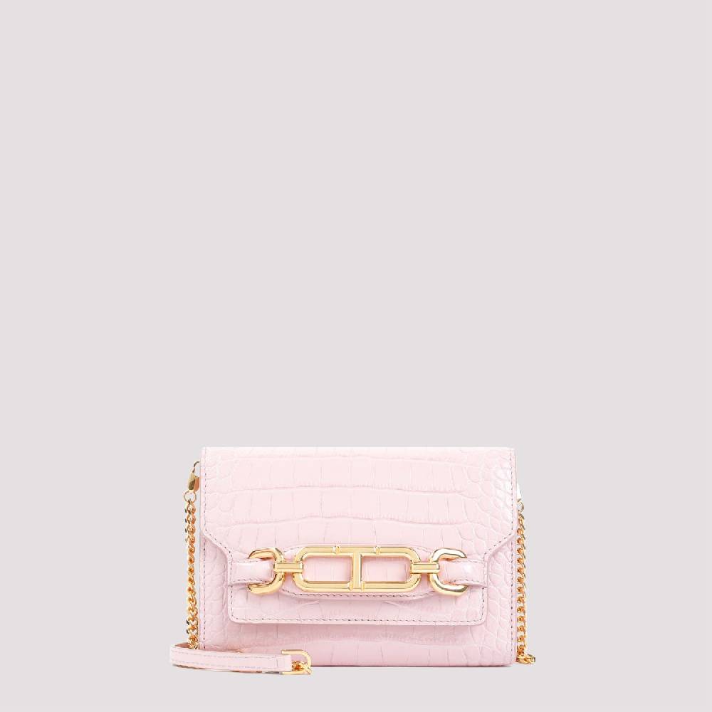 TOM FORD  Borsa da Donna in Pelle Coccodrillo Rosa Tom Ford Vendite Flash