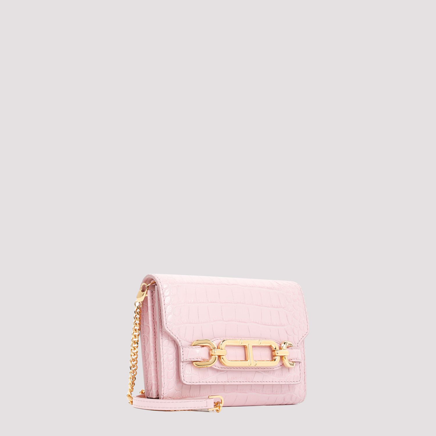 TOM FORD  Borsa da Donna in Pelle Coccodrillo Rosa Tom Ford Vendite Flash