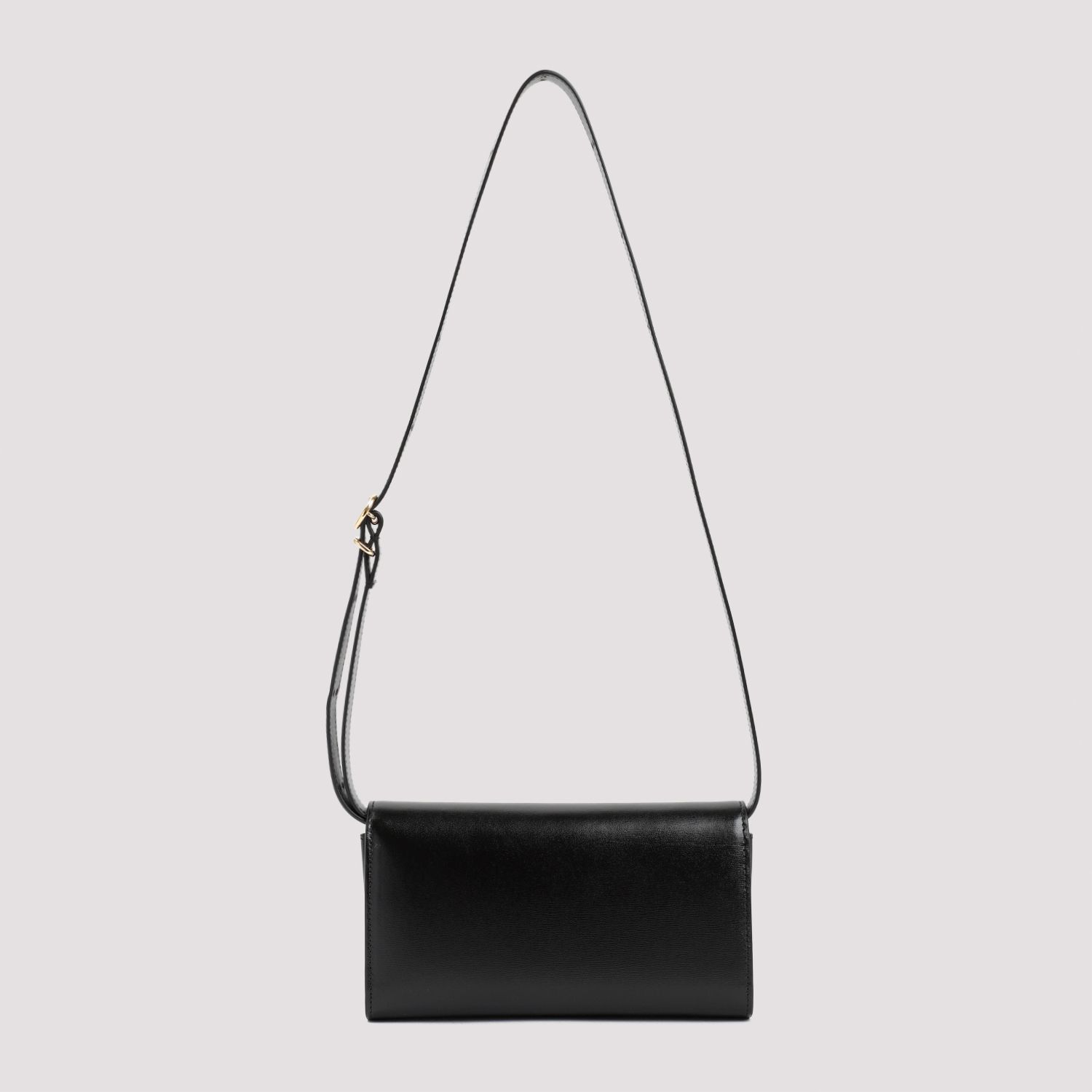 JIL SANDER  Borsa da Donna Jil Sander in Pelle di Vitello Nera con Fibbia In Saldo