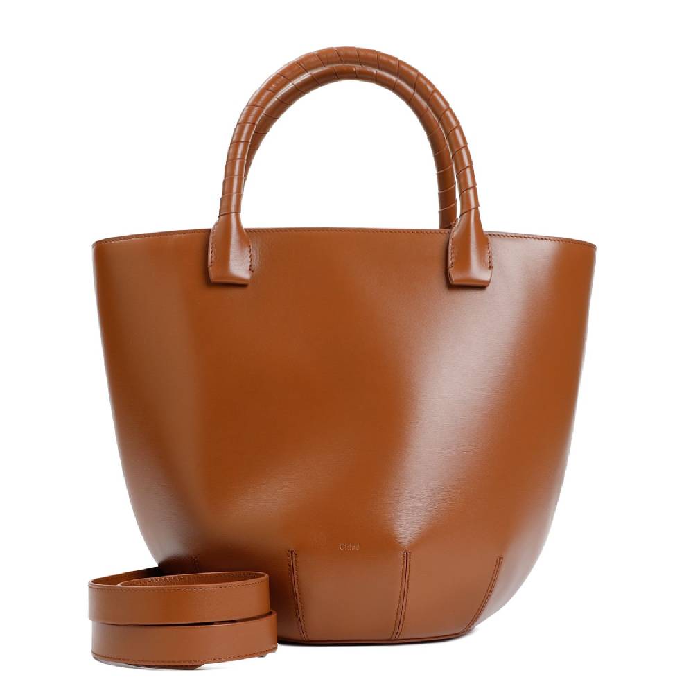 CHLOÉ  Borsa a Spalla CHLOÉ in Pelle di Vitello Marrone