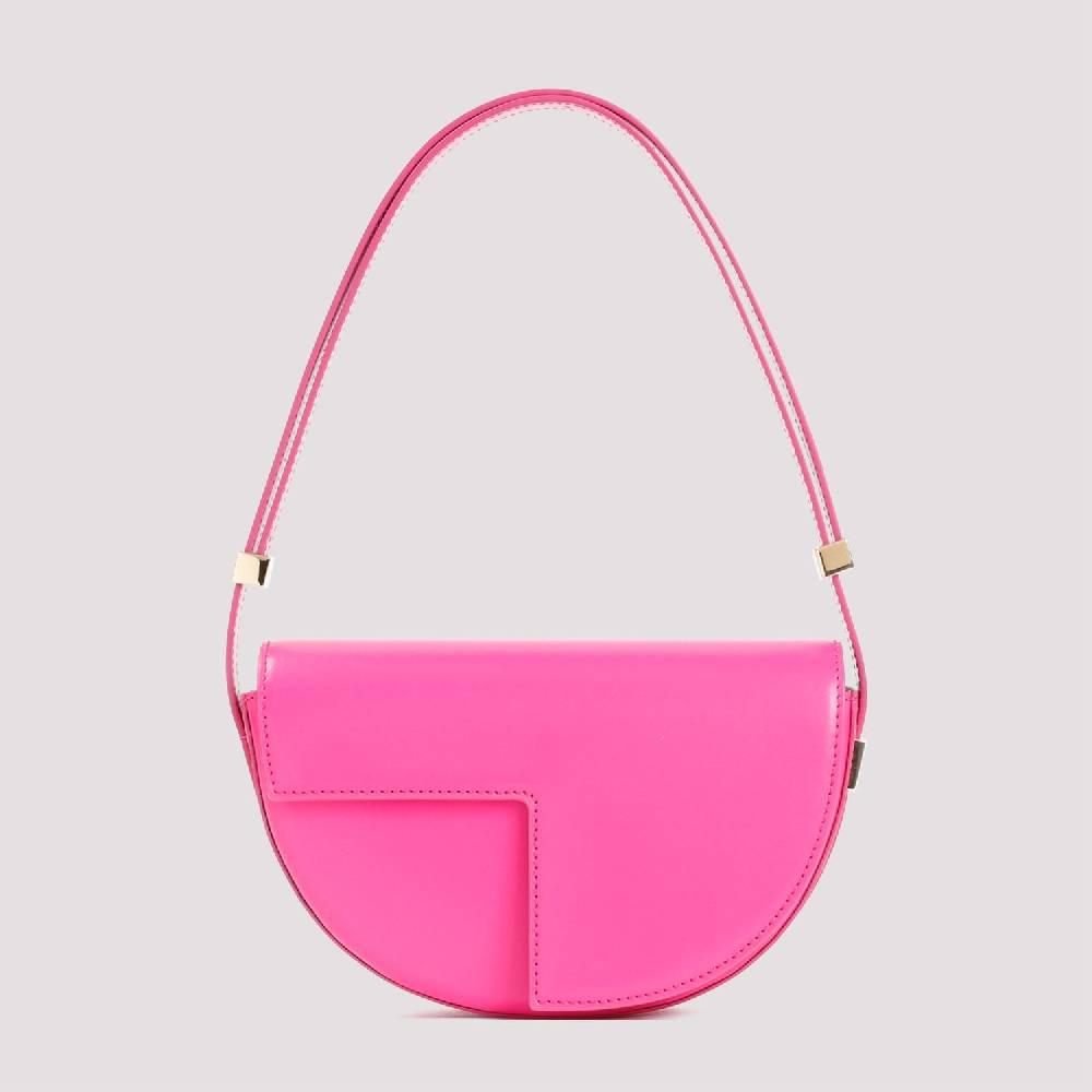 PATOU  Borsa a Spalla in Pelle Fucsia PATOU Le Petit In Linea