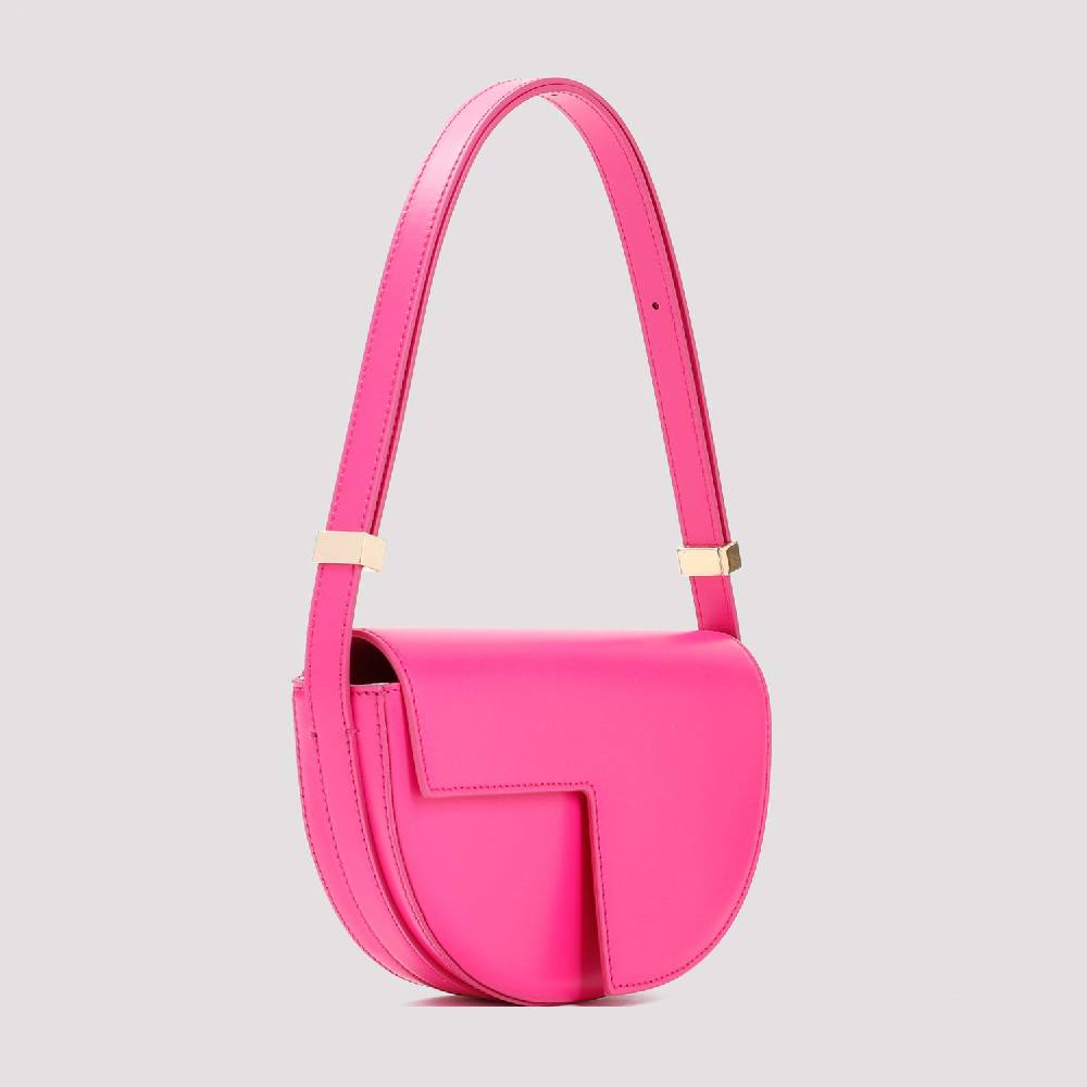 PATOU  Borsa a Spalla in Pelle Fucsia PATOU Le Petit In Linea