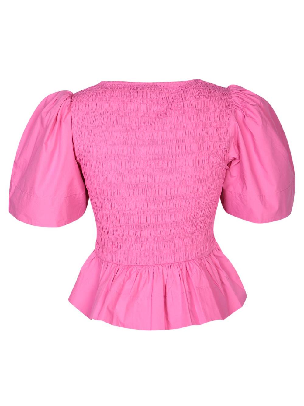 GANNI  T-Shirt da Donna Rosa in Cotone GANNI Promozione