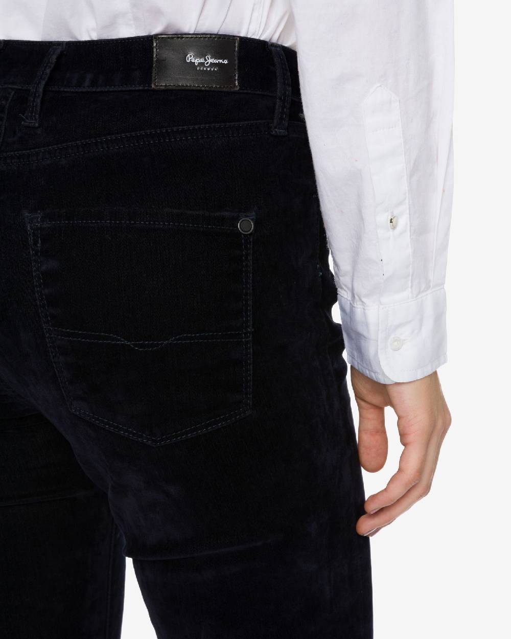 PEPE JEANS  Pantaloni di Cotone Blu da Donna Pepe Jeans Soddisfazione Garantita