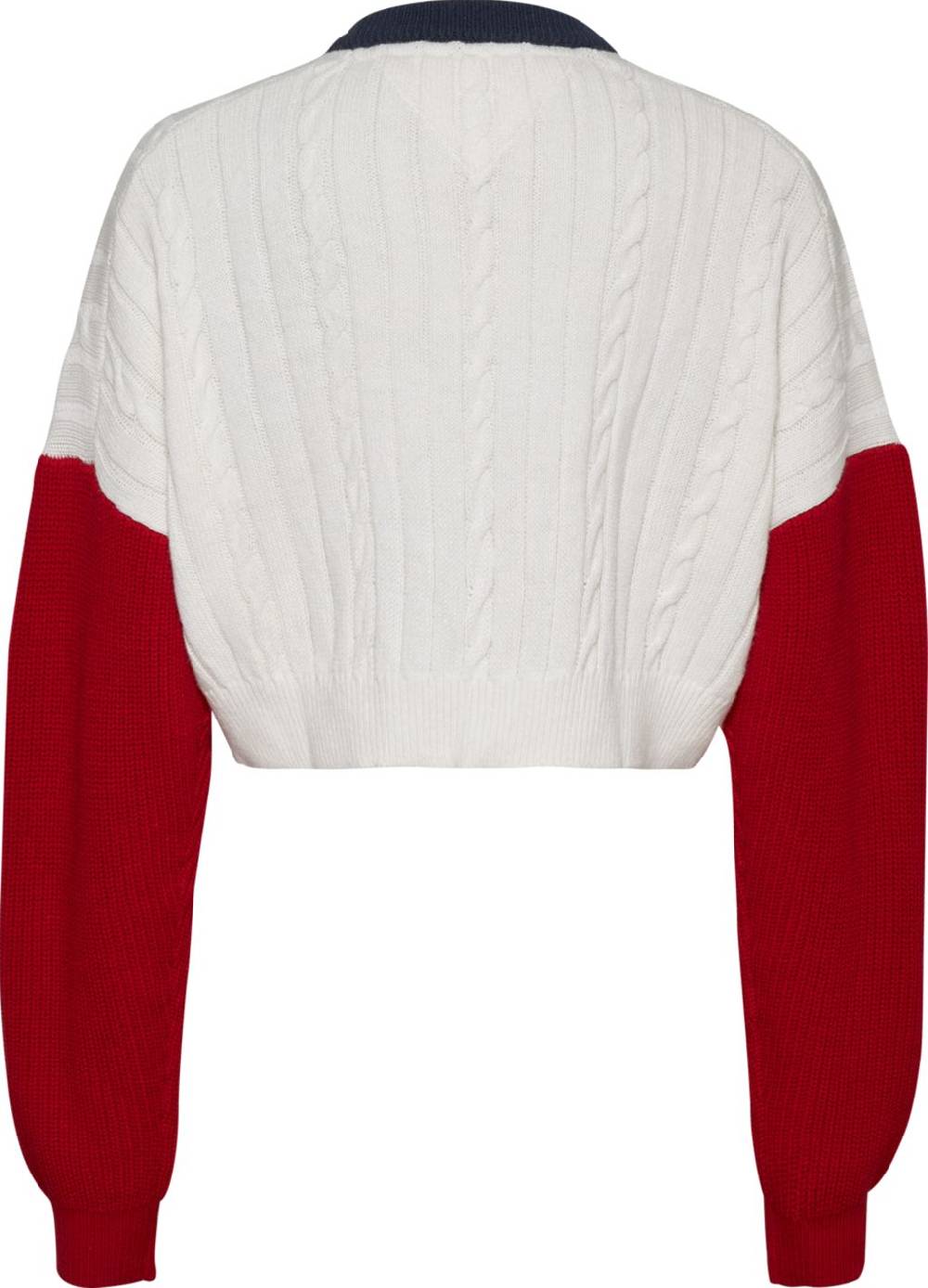TOMMY JEANS  Felpa di Cotone Bianca Tommy Jeans Donna Affare Del Giorno