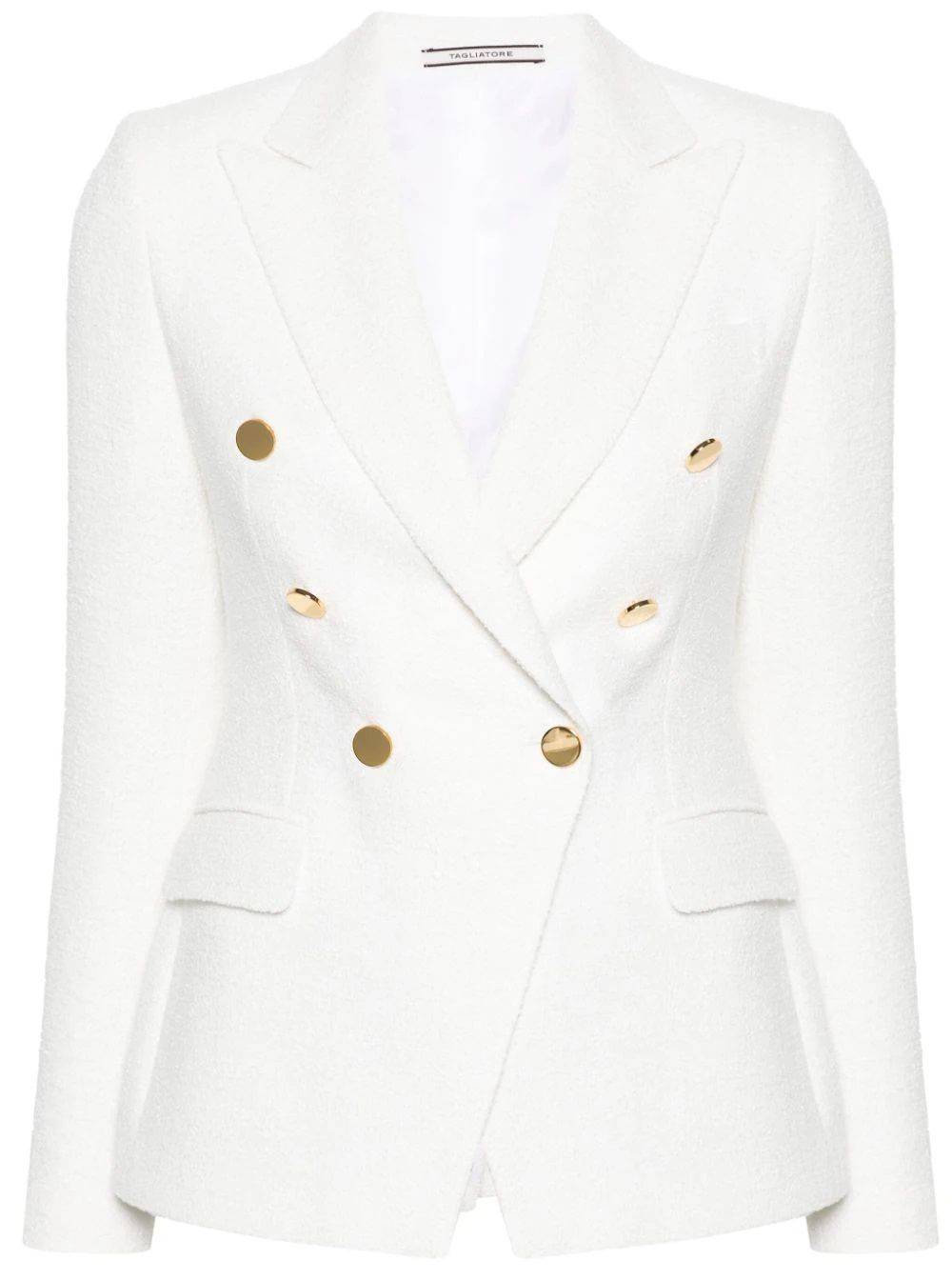 TAGLIATORE Giacca Bianca TAGLIATORE da Donna - Elegante Mix di Poliestere