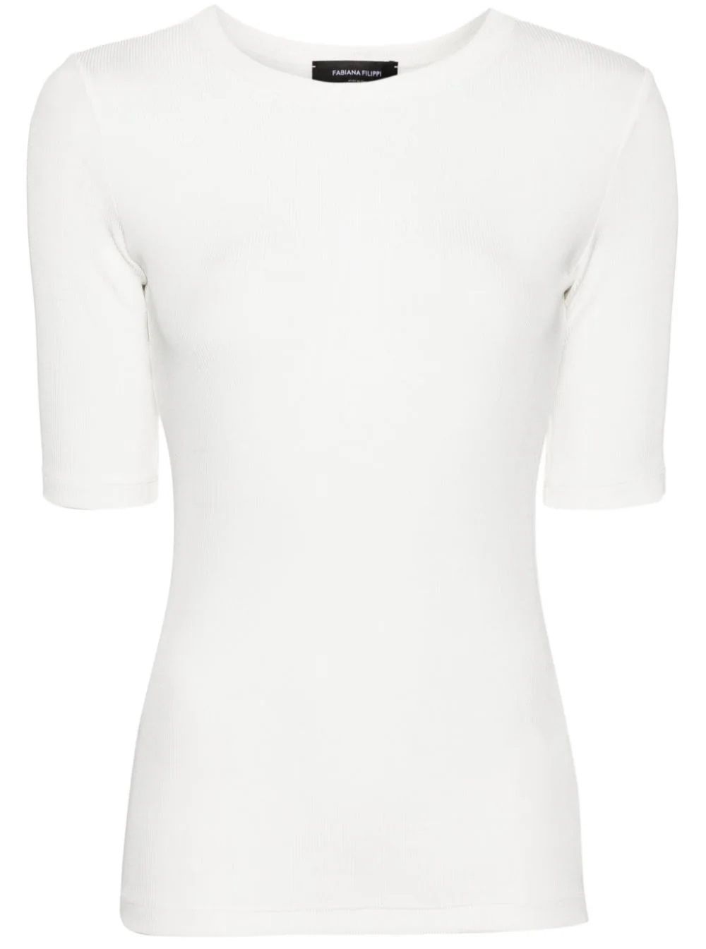 FABIANA FILIPPI  Maglietta Jersey Bianca da Donna FABIANA FILIPPI