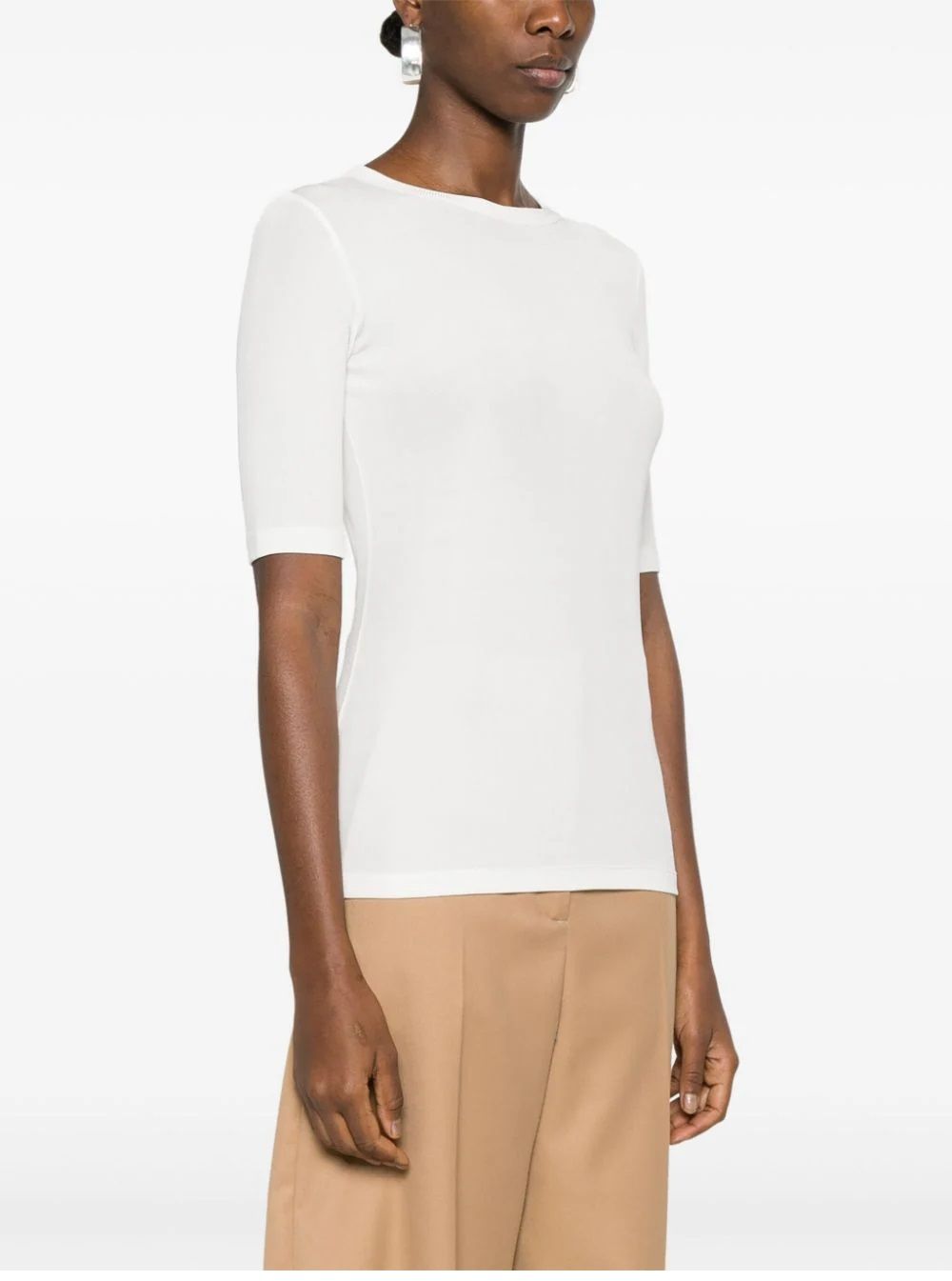 FABIANA FILIPPI  Maglietta Jersey Bianca da Donna FABIANA FILIPPI Offerte