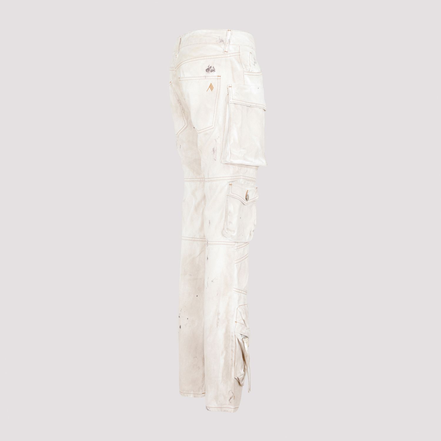 ATTICO  Jeans Skinny Essie in Marmo Naturale Attico - Cotone 100% Nuovo