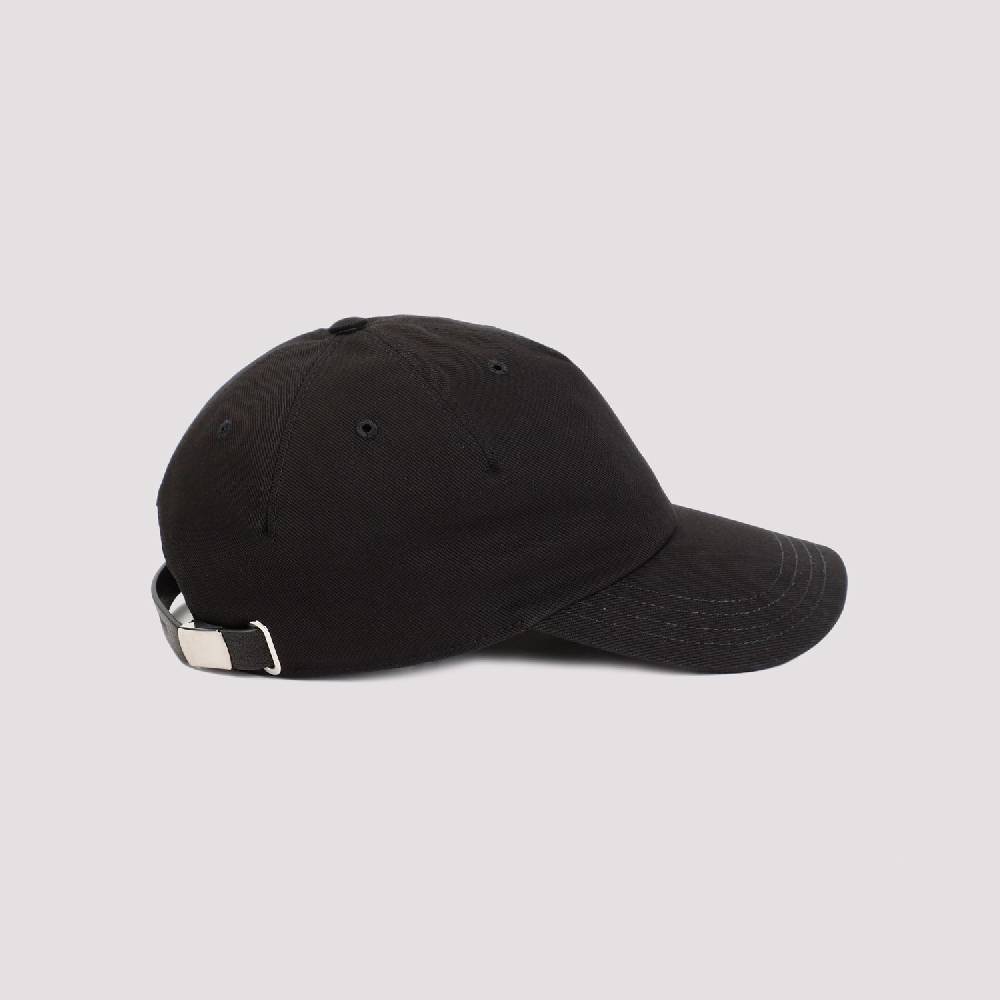 ALEXANDER MCQUEEN  Cappellino in Cotone con Logo Ricamato Alexander McQueen - Nero Vendita