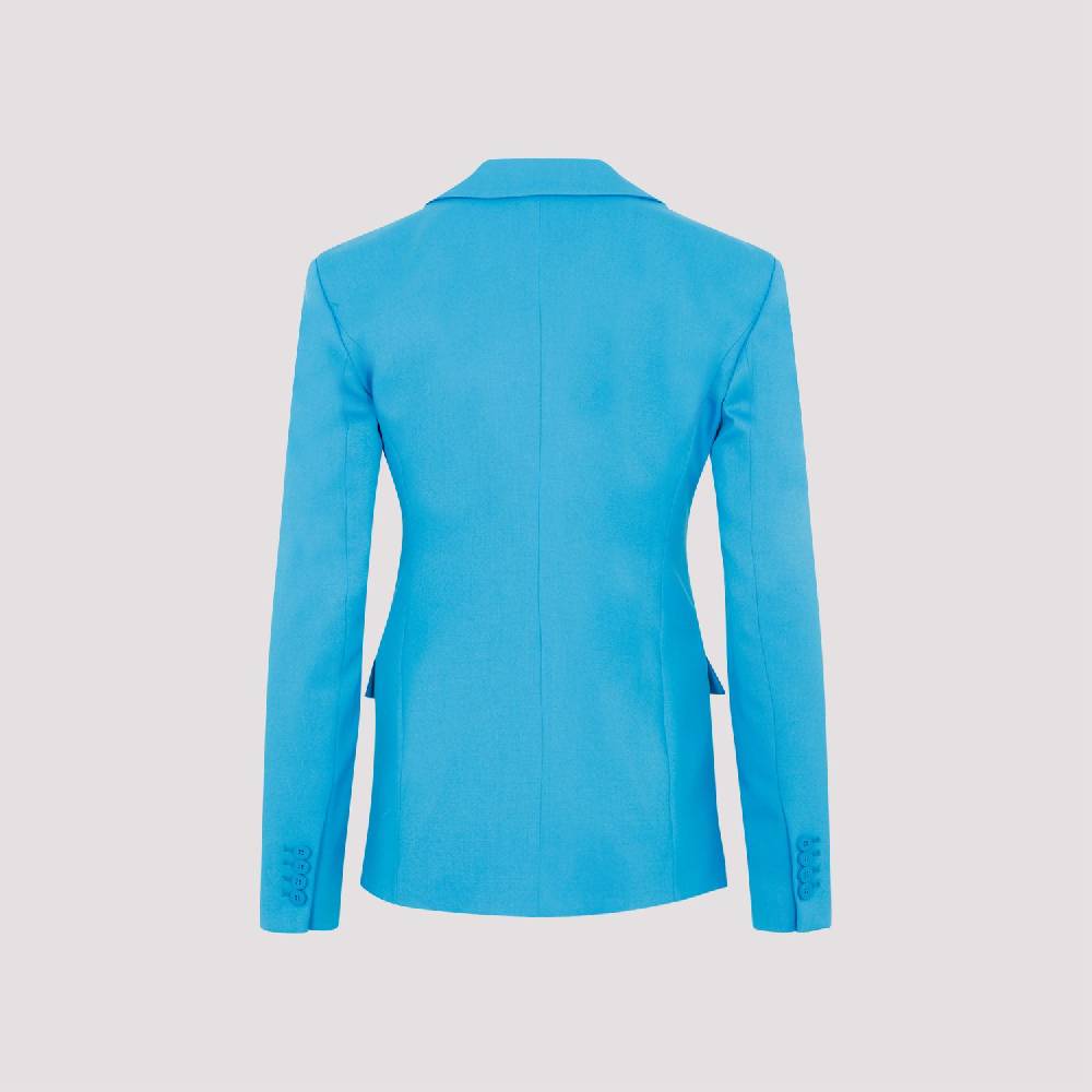 ATTICO  Blazer Blu Capri in Misto Lana da Donna Attico Promozione