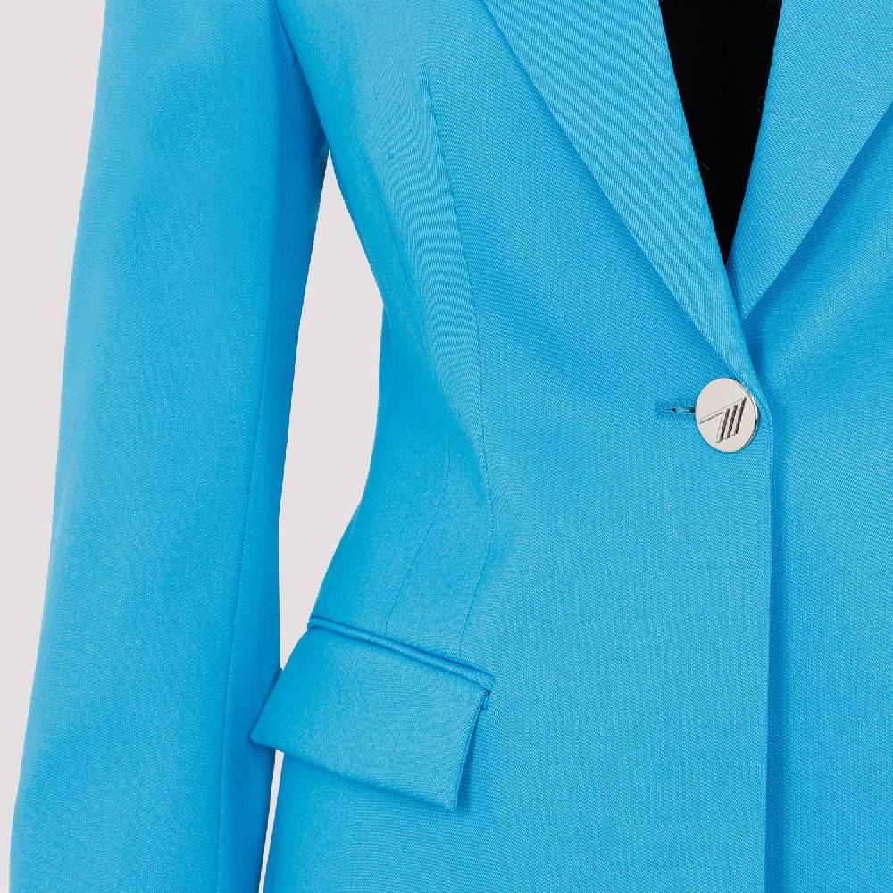 ATTICO  Blazer Blu Capri in Misto Lana da Donna Attico Promozione