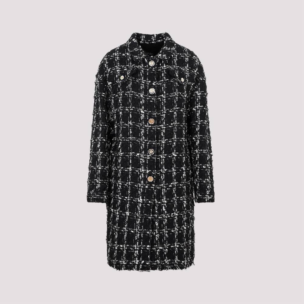 GIAMBATTISTA VALLI  Cappotto Bouclé a Quadri Giambattista Valli Donna Spedizione Gratuita