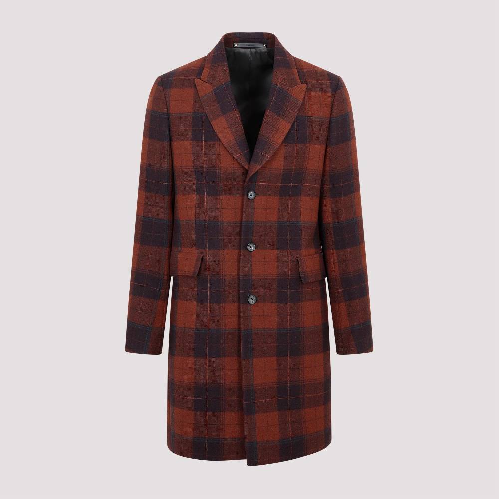 PAUL SMITH  Soprabito di Lana Rosso da Uomo Paul Smith Affare Del Giorno
