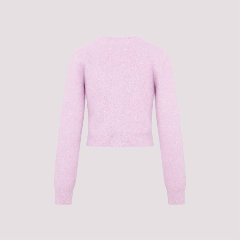 MAISON MARGIELA  Cardigan in Angora Rosa e Viola MAISON MARGIELA Saldi