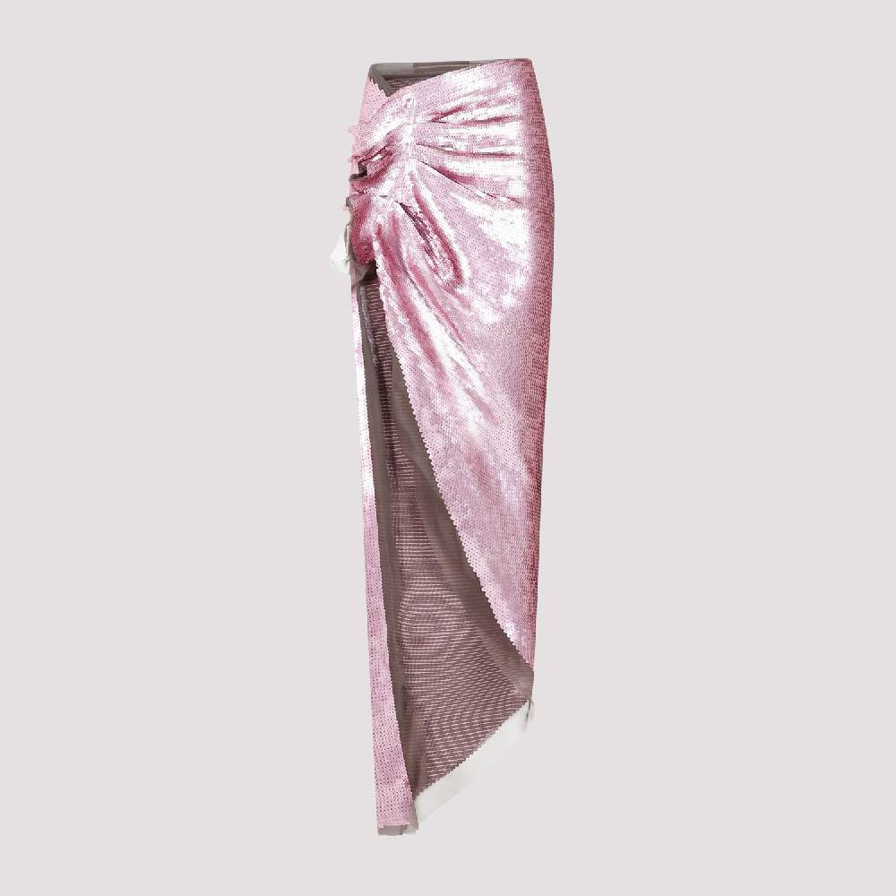 RICK OWENS  Gonna Midi in Paillettes Rosa Polvere di Rick Owens Hotsell