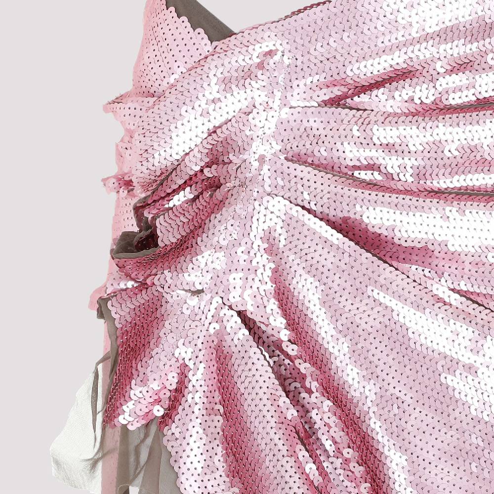 RICK OWENS  Gonna Midi in Paillettes Rosa Polvere di Rick Owens Hotsell