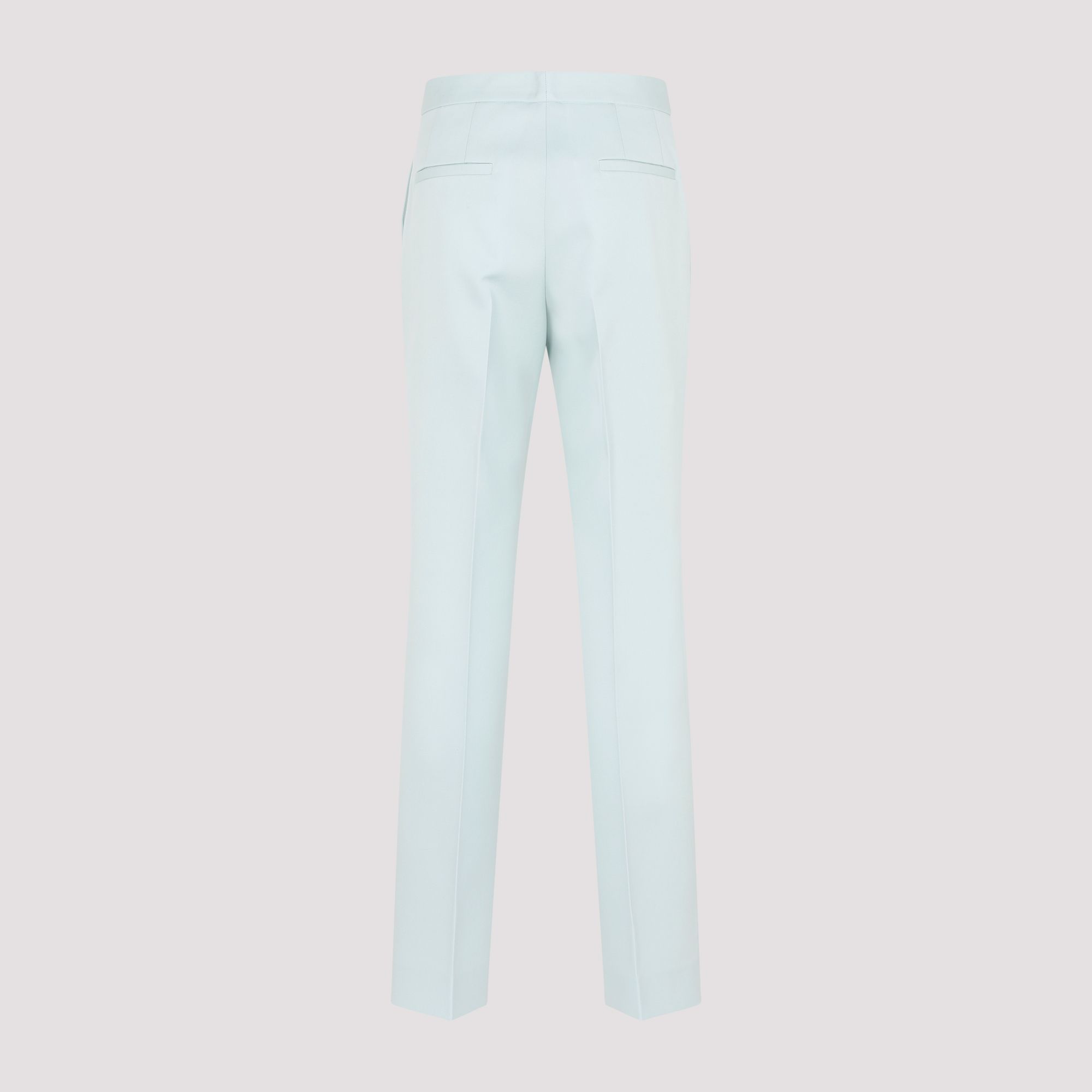 JIL SANDER  Pantaloni Eleganti di Lana Blu Jil Sander - Donna 2025