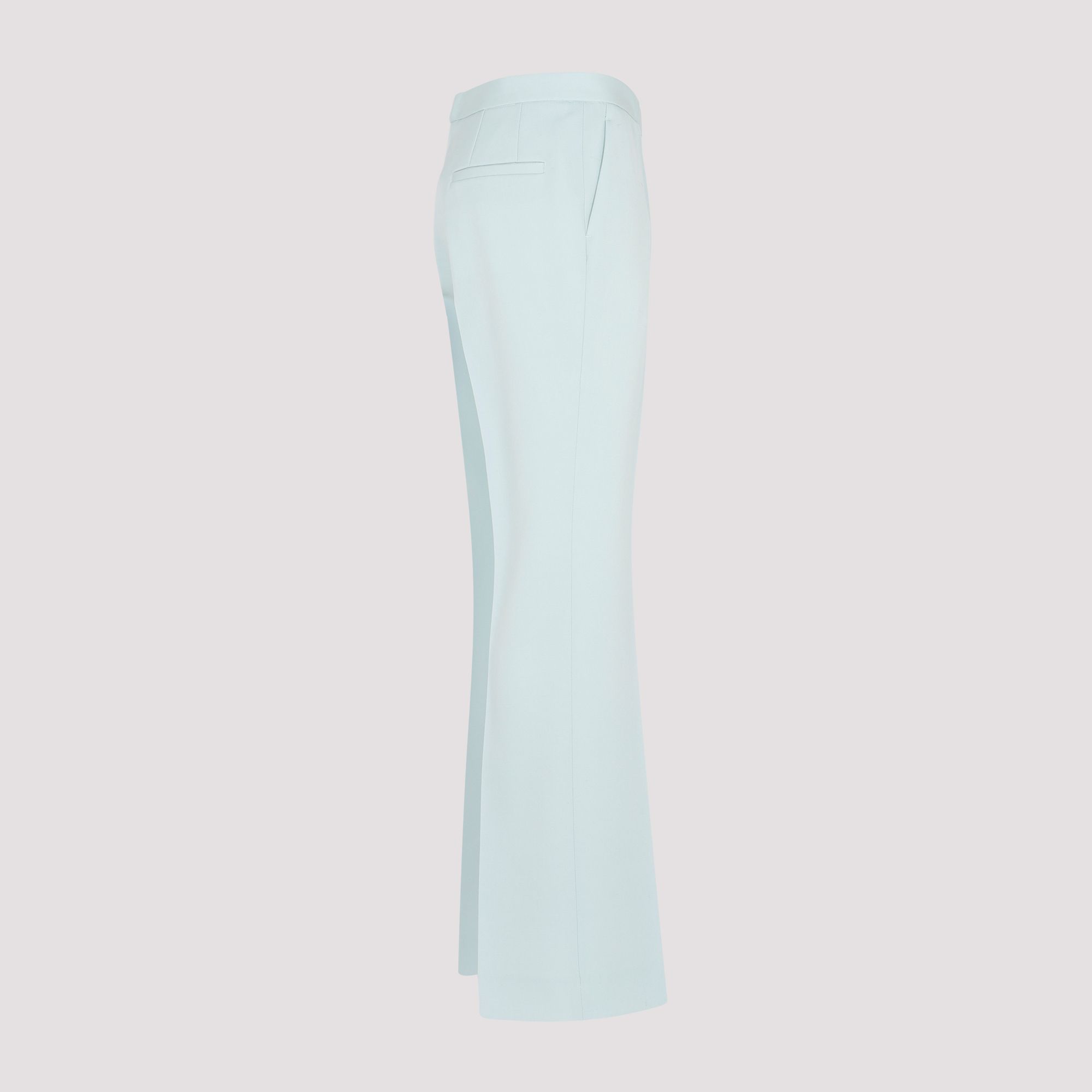 JIL SANDER  Pantaloni Eleganti di Lana Blu Jil Sander - Donna 2025