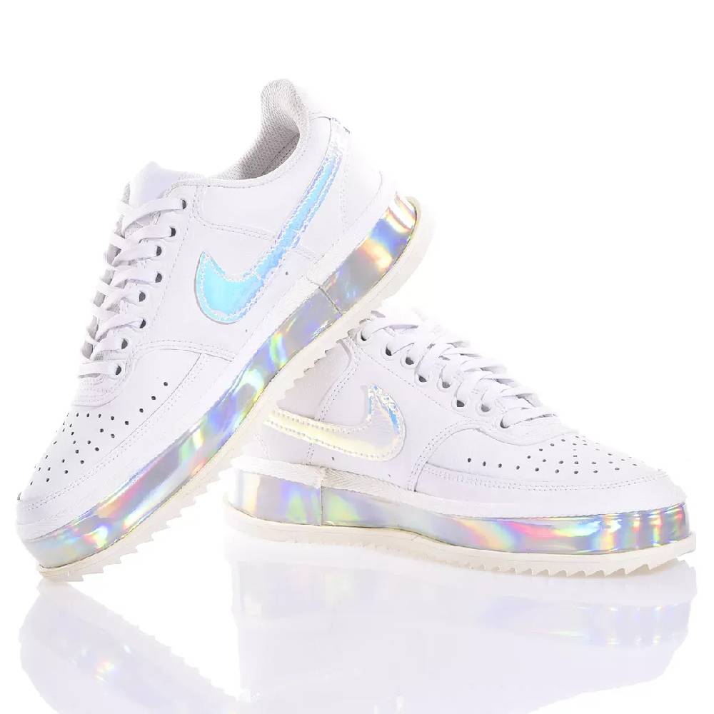 NIKE  Sneakers Nike Court Vision in Eco-Pelle - Bianco Multicolore Negozi Online