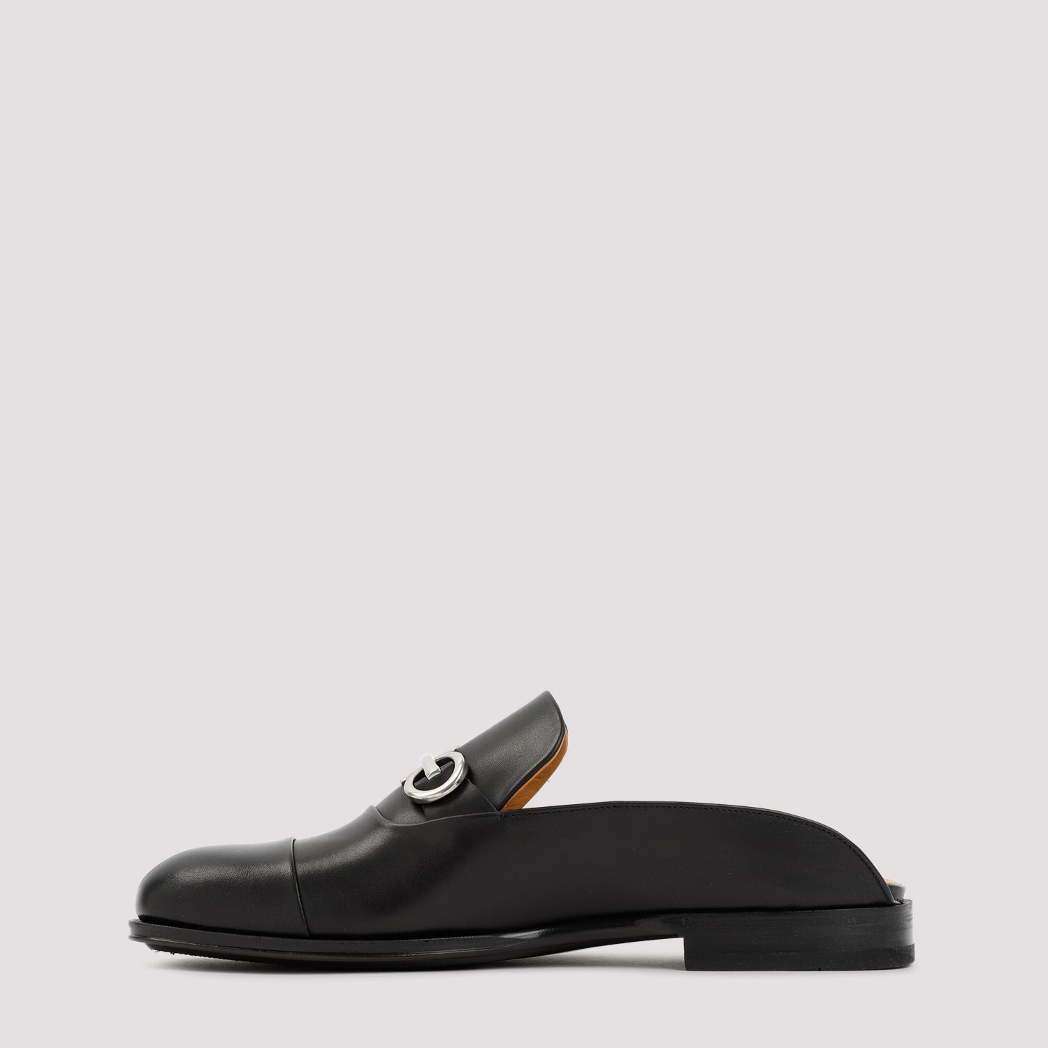 SALVATORE FERRAGAMO  Stivaletti Neri in Vitello Salvatore Ferragamo Uomo Acquista Ora
