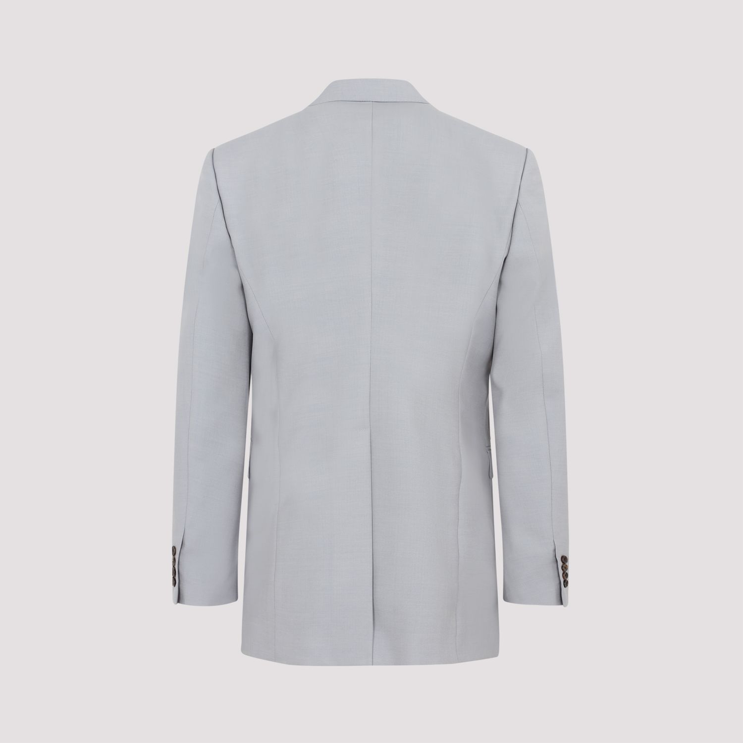 ALEXANDER MCQUEEN  Giacca Uomo Grigia in Lana-Mohair di Alexander McQueen Affare Del Giorno